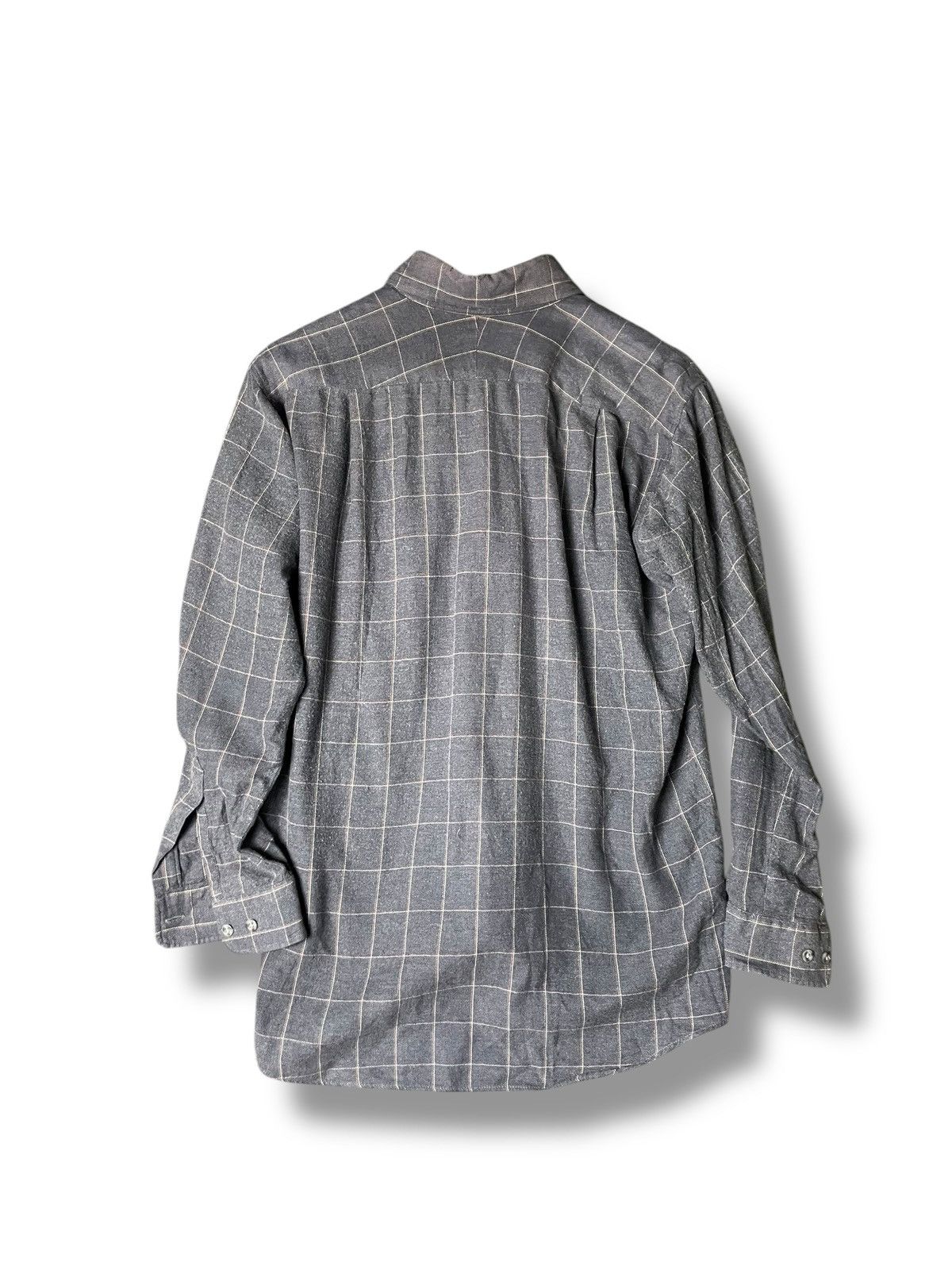 Japanese Brand Maxime Labeyrie Brand Button Up Flannel (58) Size US M / EU 48-50 / 2 - 5 Thumbnail
