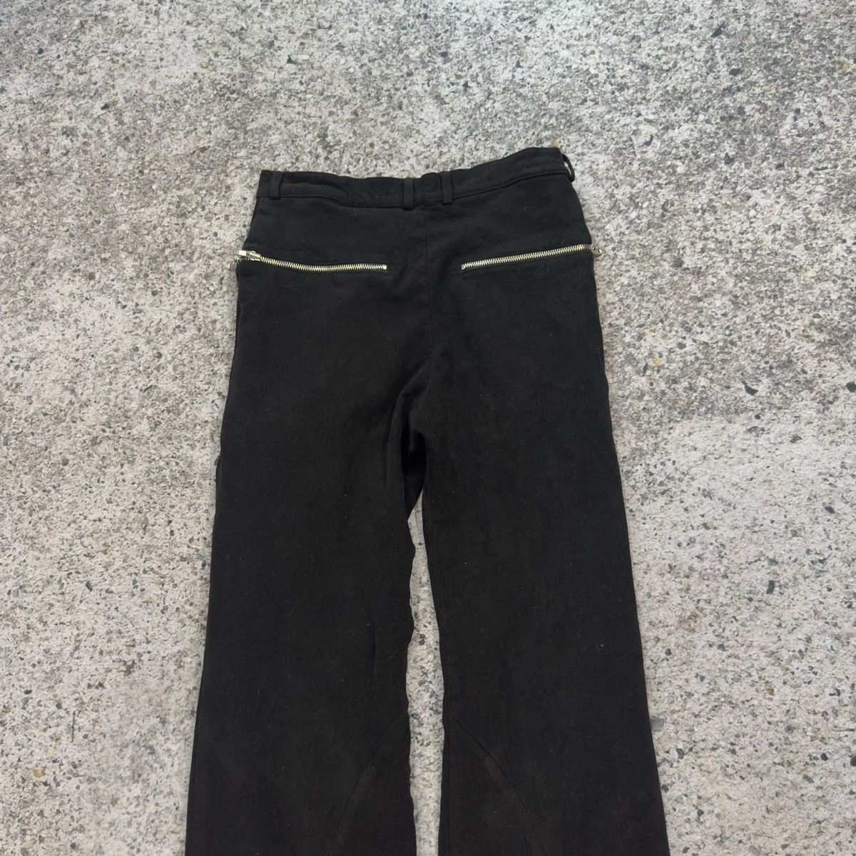Other Ambivalence Online Viscose Rayon Moleskin Bondage Pants Size US 30 / EU 46 - 9 Thumbnail
