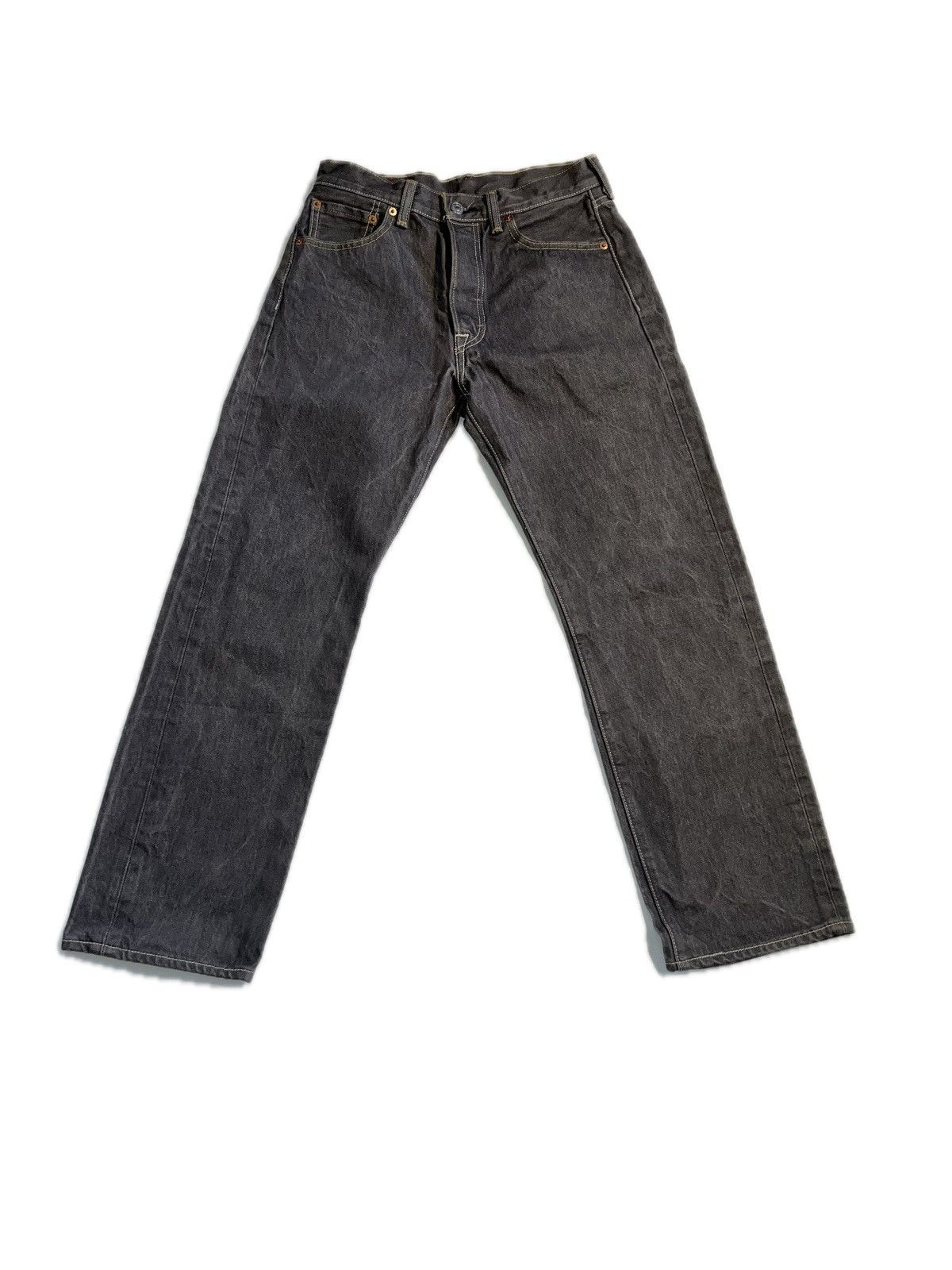 Levi's × Levi's Vintage Clothing Levi’s 501XX Denim Grey Size US 30 / EU 46 - 2 Thumbnail