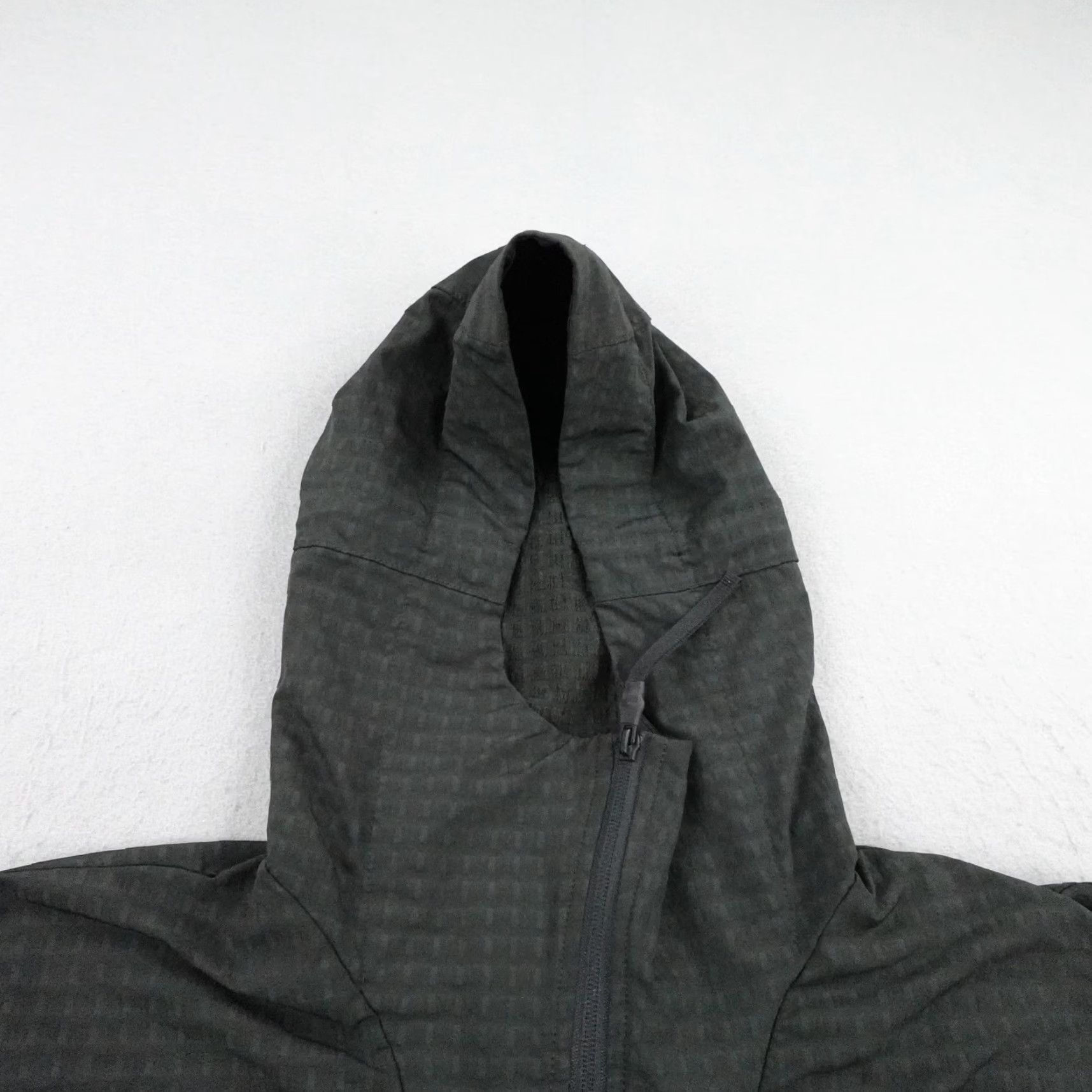 Quiksilver Quiksilver Jacket Mens Small Gray Grid Fleece Lined Endurancey Full Zip Hoodie Size US S / EU 44-46 / 1 - 2 Thumbnail