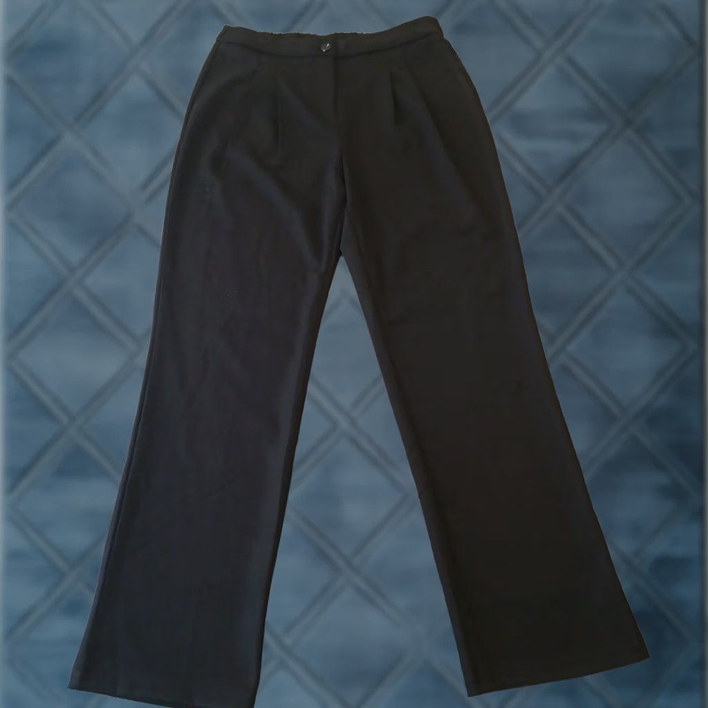 Vintage Sincerely Jules Dress Pants Womens L Black Pleated Front Pockets 29x29.5 Dress Pants Womens Mens Womens Size 36" / US 14 / IT 50 - 1 Thumbnail