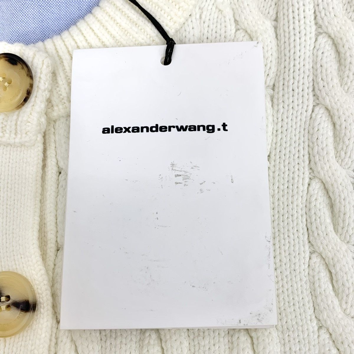 Alexander Wang Alexander Wang Long Sleeve Spliced Cardigan Jacket K26WX Size XS / US 0-2 / IT 36-38 - 7 Thumbnail