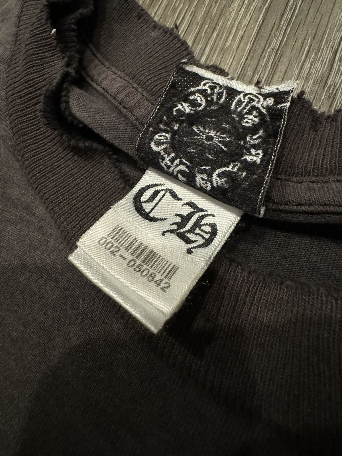Chrome Hearts Chrome Hearts THRASHED Joe Foti 2009 Floojin Stamp Tee Size US M / EU 48-50 / 2 - 17 Thumbnail
