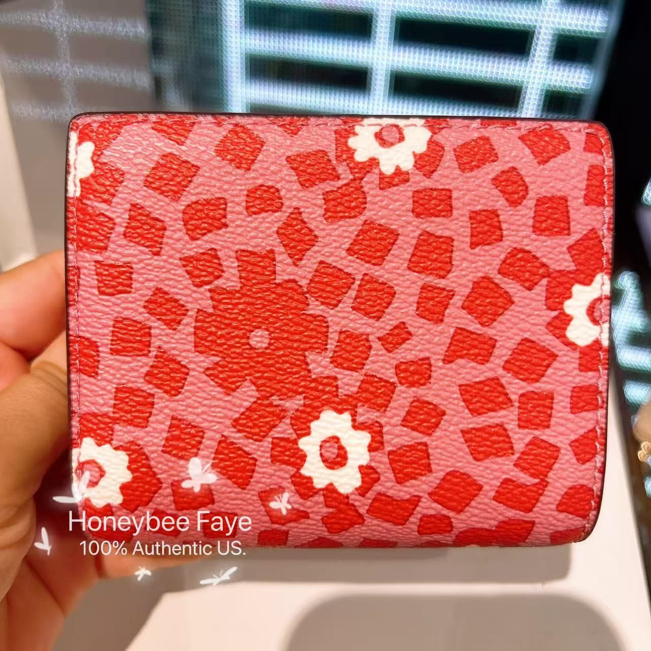 Coach Snap Wallet With Floral Print CBO75 Size ONE SIZE - 2 Thumbnail