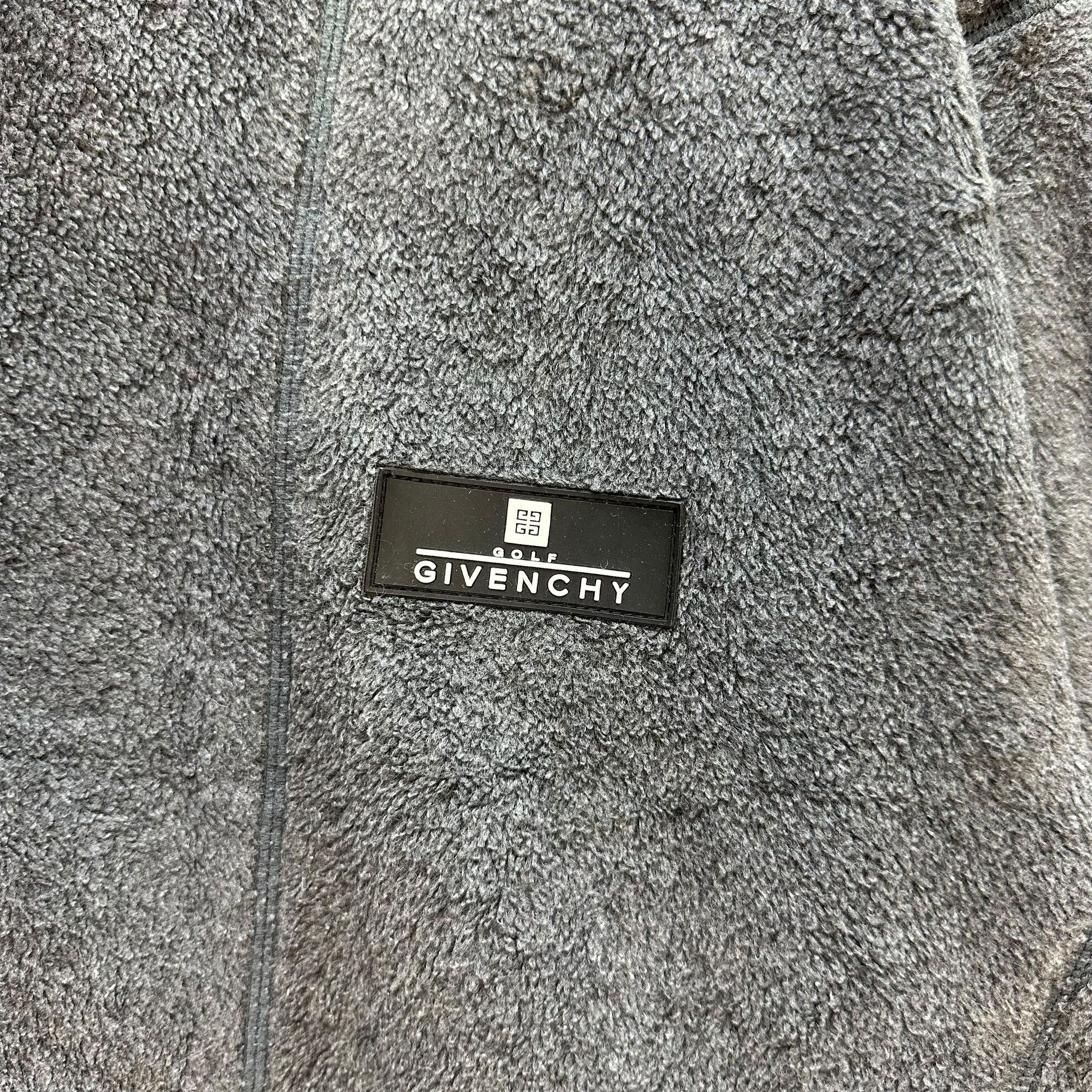 Givenchy GIVENCHY GOLF Fleece Sweater Bomber Jacket #A47-1091 Size US XL / EU 56 / 4 - 3 Thumbnail