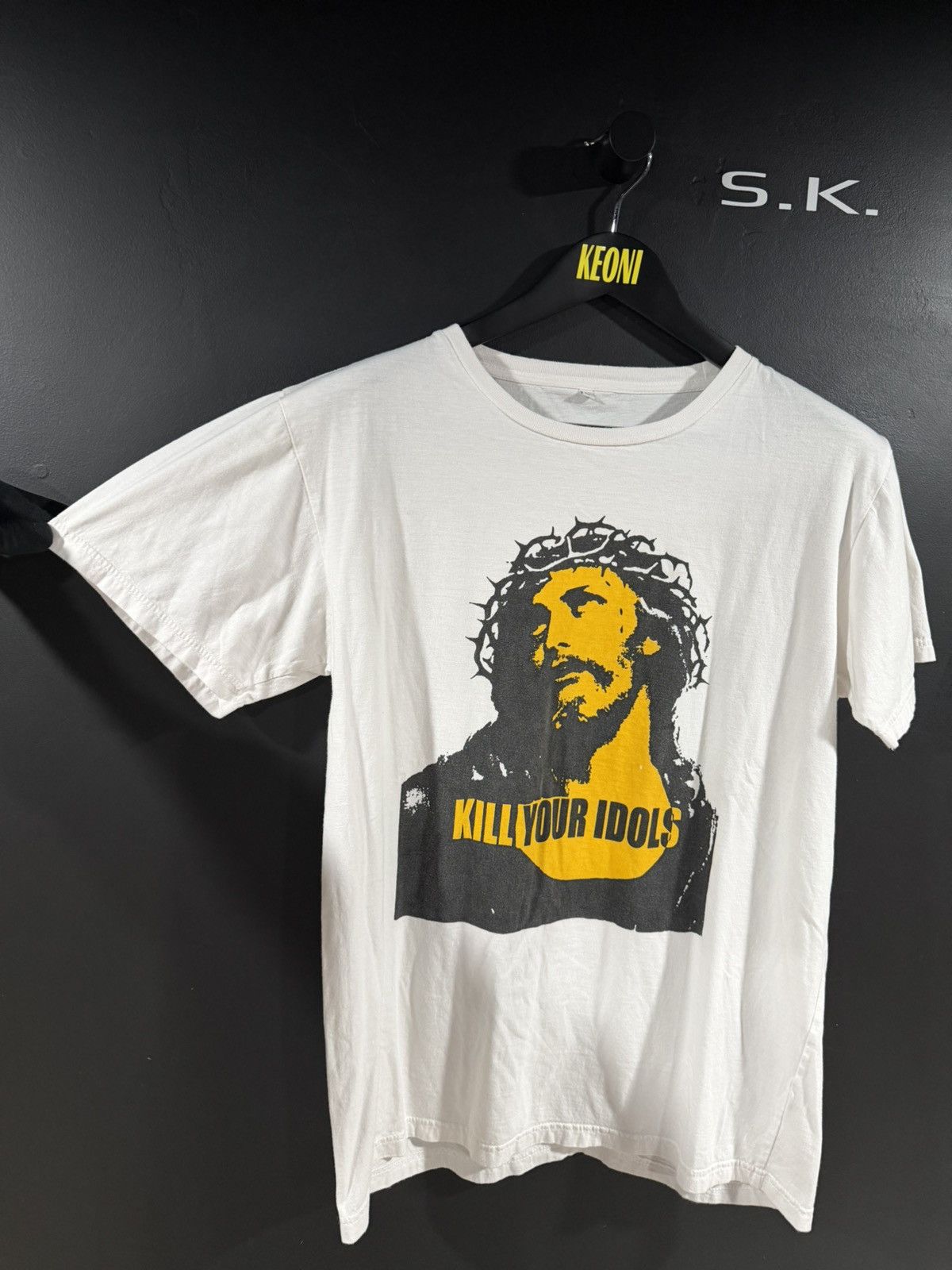 Vintage 2000s Y2K Vintage Kill Your Idols Axl Rose Jesus Band Tee L Size US L / EU 52-54 / 3 - 5 Thumbnail
