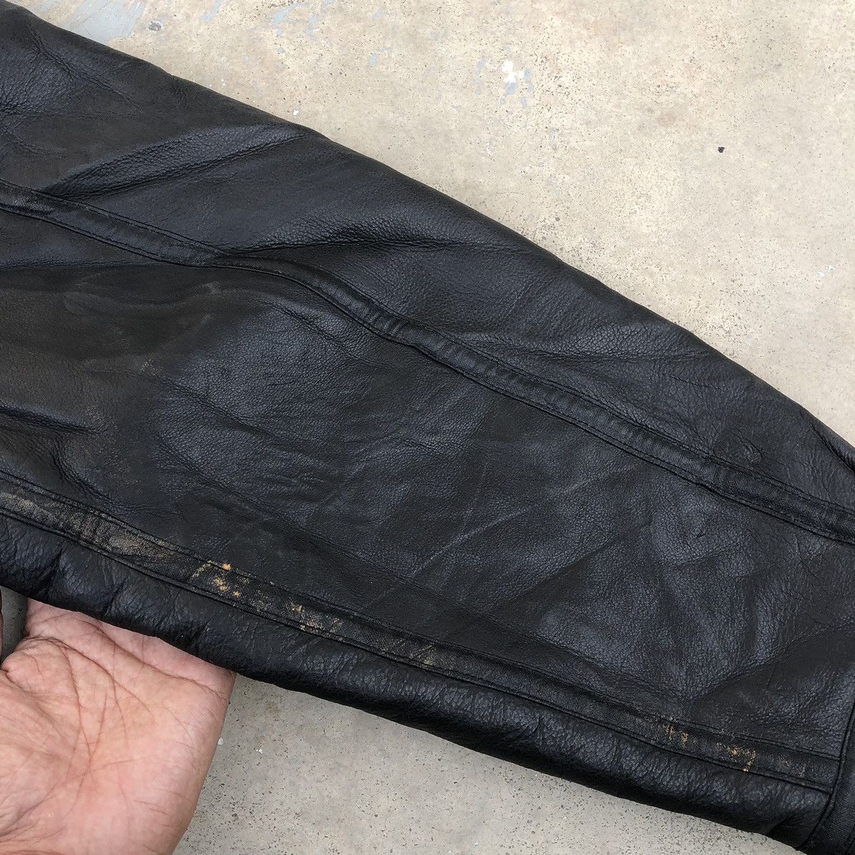 Vintage Vintage Suntory Boss Coffee B-3 Sherpa Leather Jacket Size US M / EU 48-50 / 2 - 16 Thumbnail