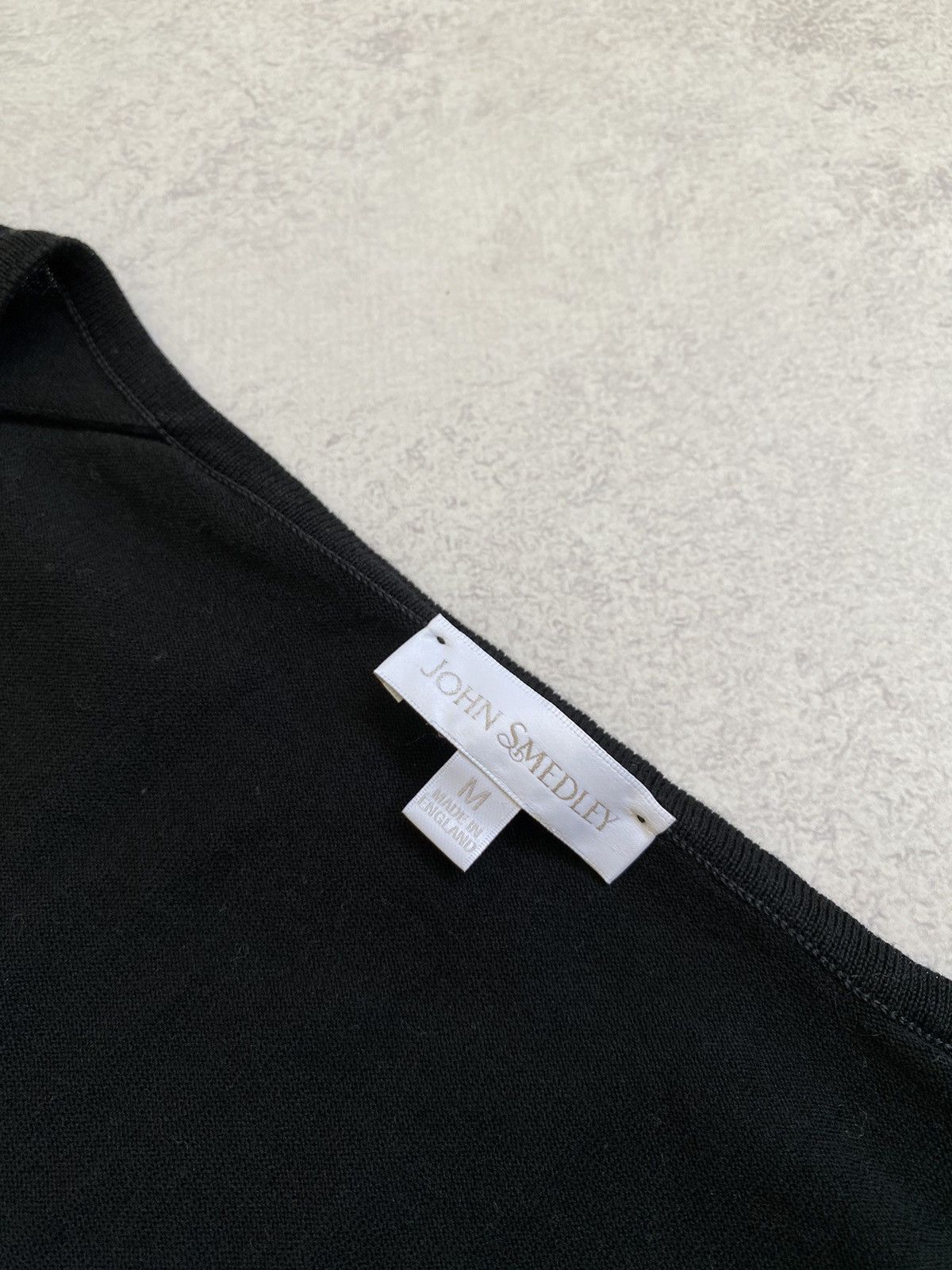 John Smedley John Smedley Womens Black Long Sleeve Top Size M Size M / US 6-8 / IT 42-44 - 8 Thumbnail