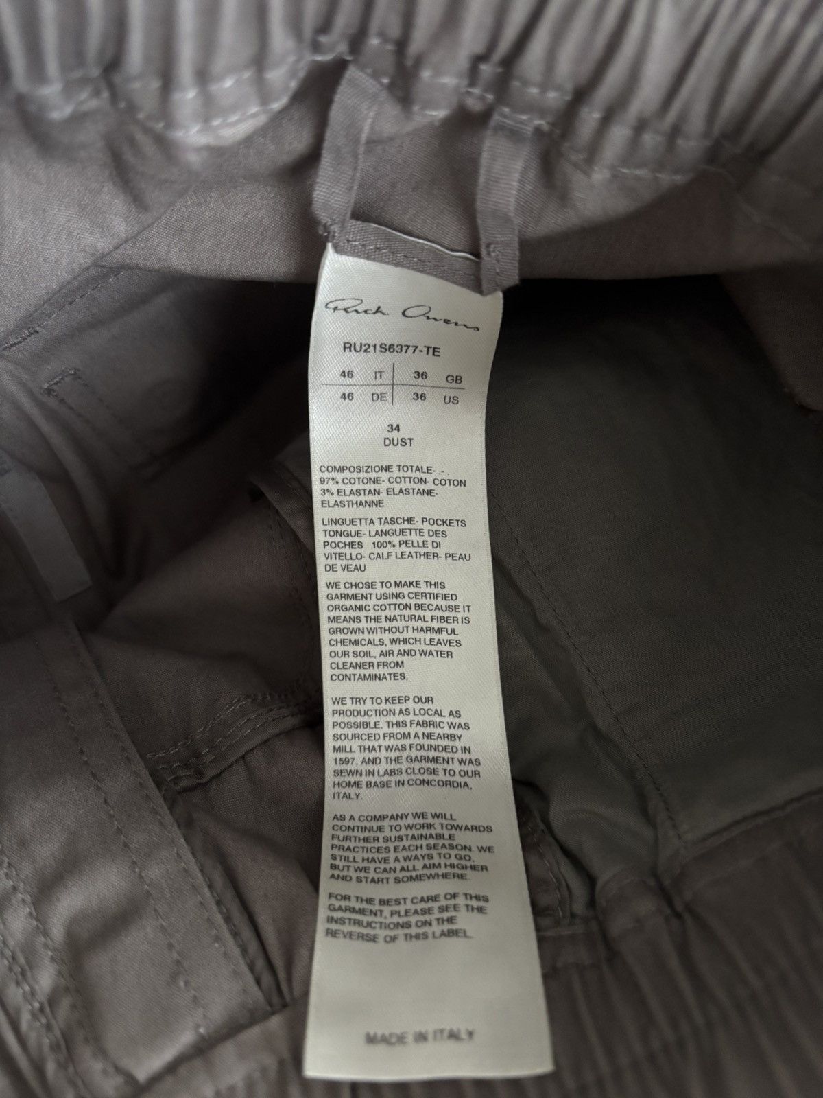 Rick Owens Rick Owens Bauhaus Cargo Size US 30 / EU 46 - 6 Thumbnail