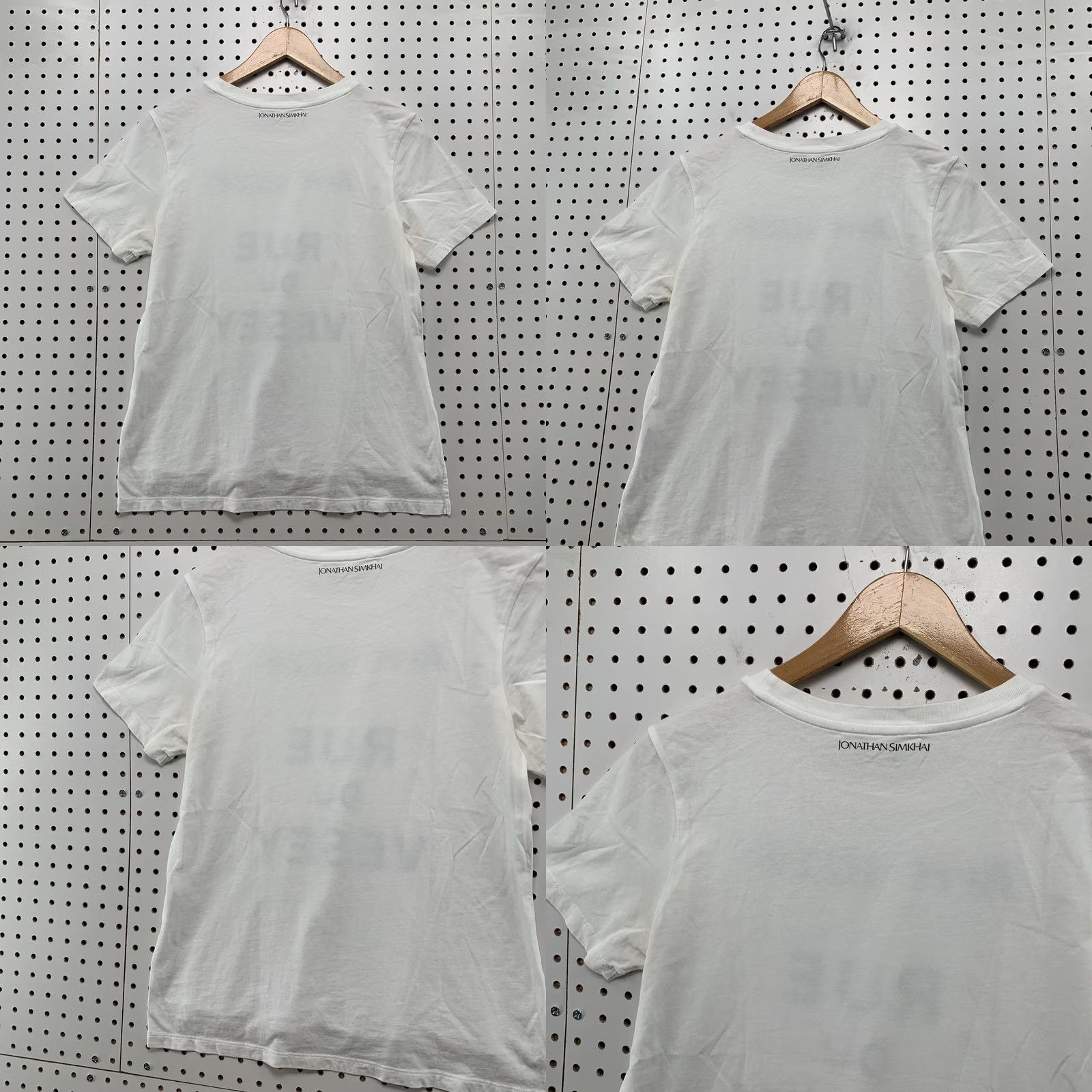 Jonathan Simkhai Jonathan Simkhai RUE DU VESEY Shirt Womens M White Designer Top Size M / US 6-8 / IT 42-44 - 9 Thumbnail