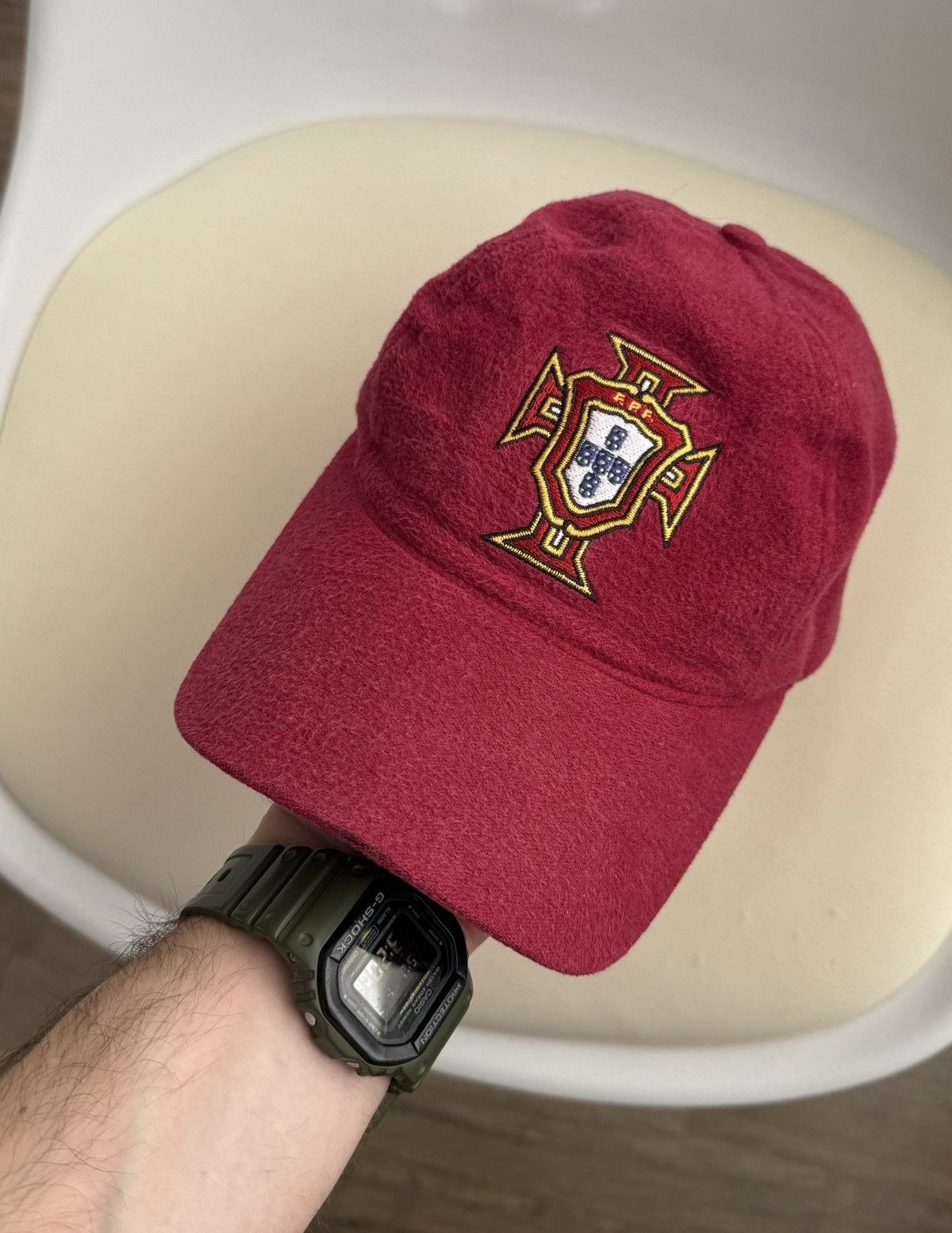 Nike Nike Y2K Portugal Total 90 Rare Soccer Blokecore Drill Hat Size ONE SIZE - 1 Thumbnail