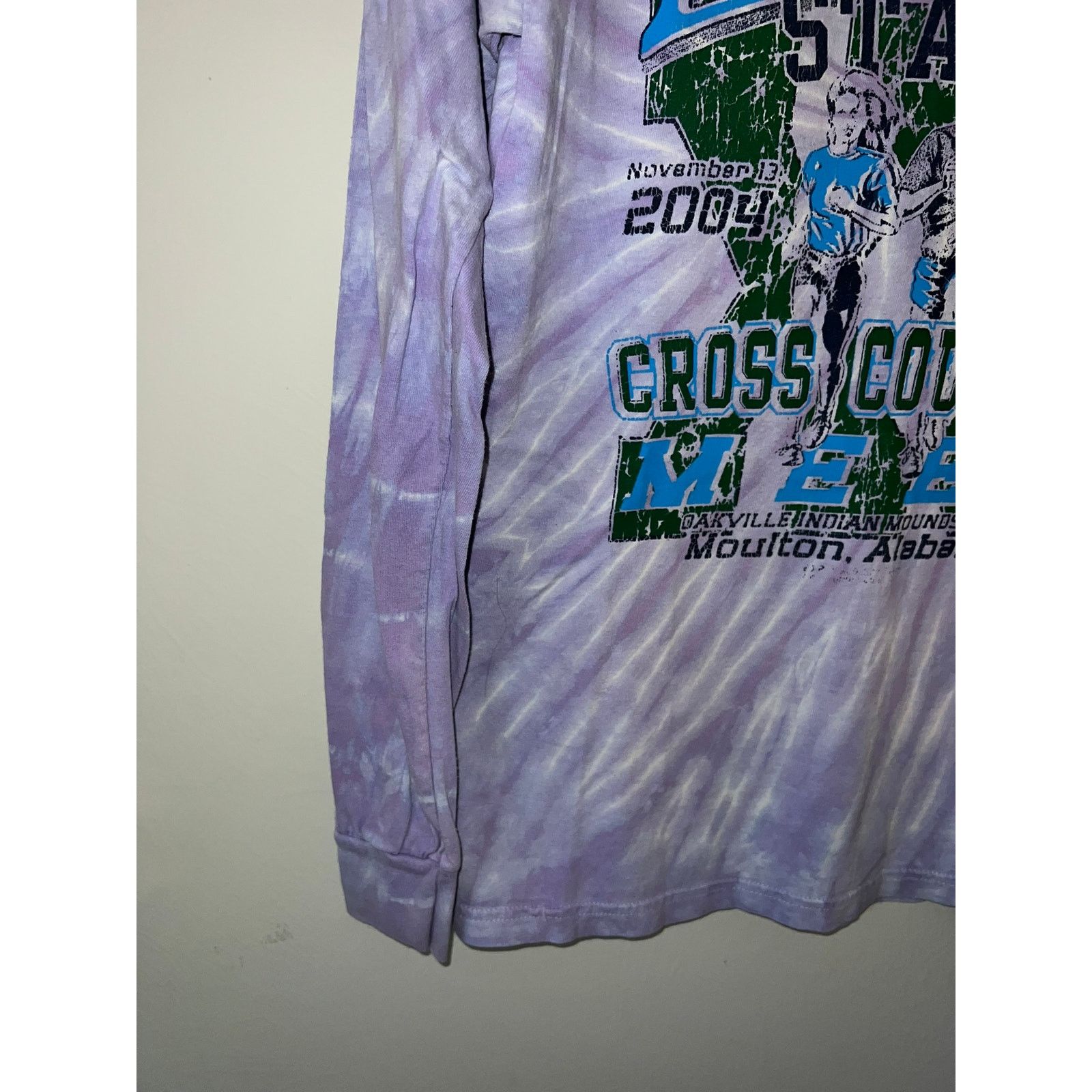 Gildan Vintage Cross Country Long Sleeve Shirt State 2004 S Small Size US S / EU 44-46 / 1 - 5 Thumbnail