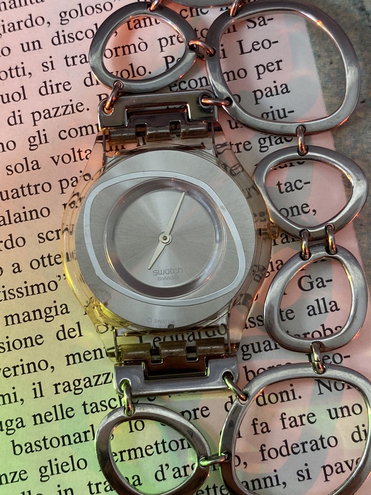 Japanese Brand × Swatch × Vintage 2006 Swatch Swiss: Futuristic Watch ✨ Size ONE SIZE - 3 Thumbnail