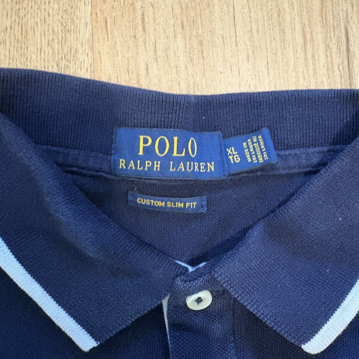 Polo Ralph Lauren POLO RALPH LAUREN “BIG PONY” POLO NAVY/GRAY/ROYAL Size US XL / EU 56 / 4 - 2 Thumbnail
