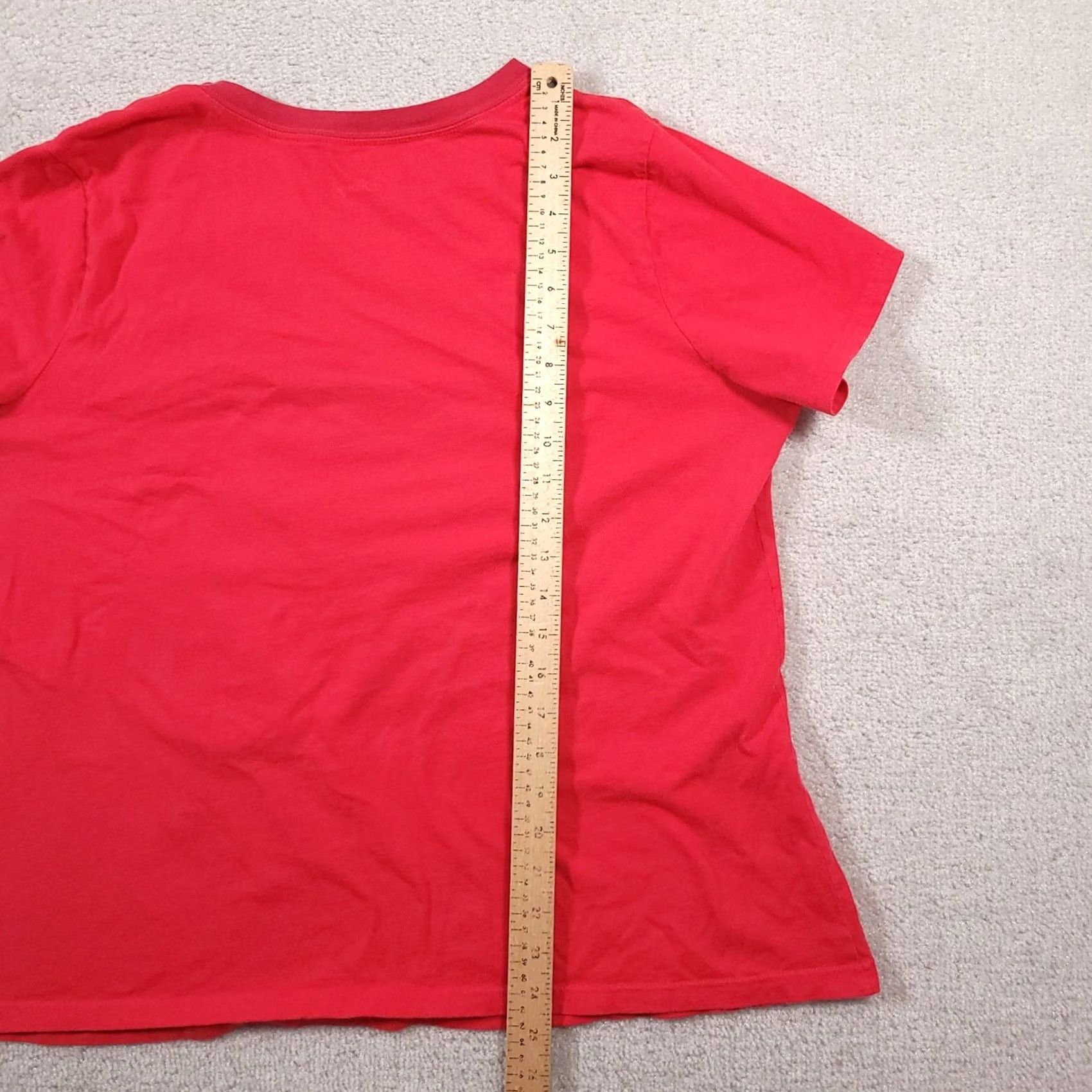 Disney Disney Minnie Mouse T-Shirt Women's 2X Short Sleeve Graphic Red Size XXL / US 16-18 / IT 52-54 - 5 Thumbnail