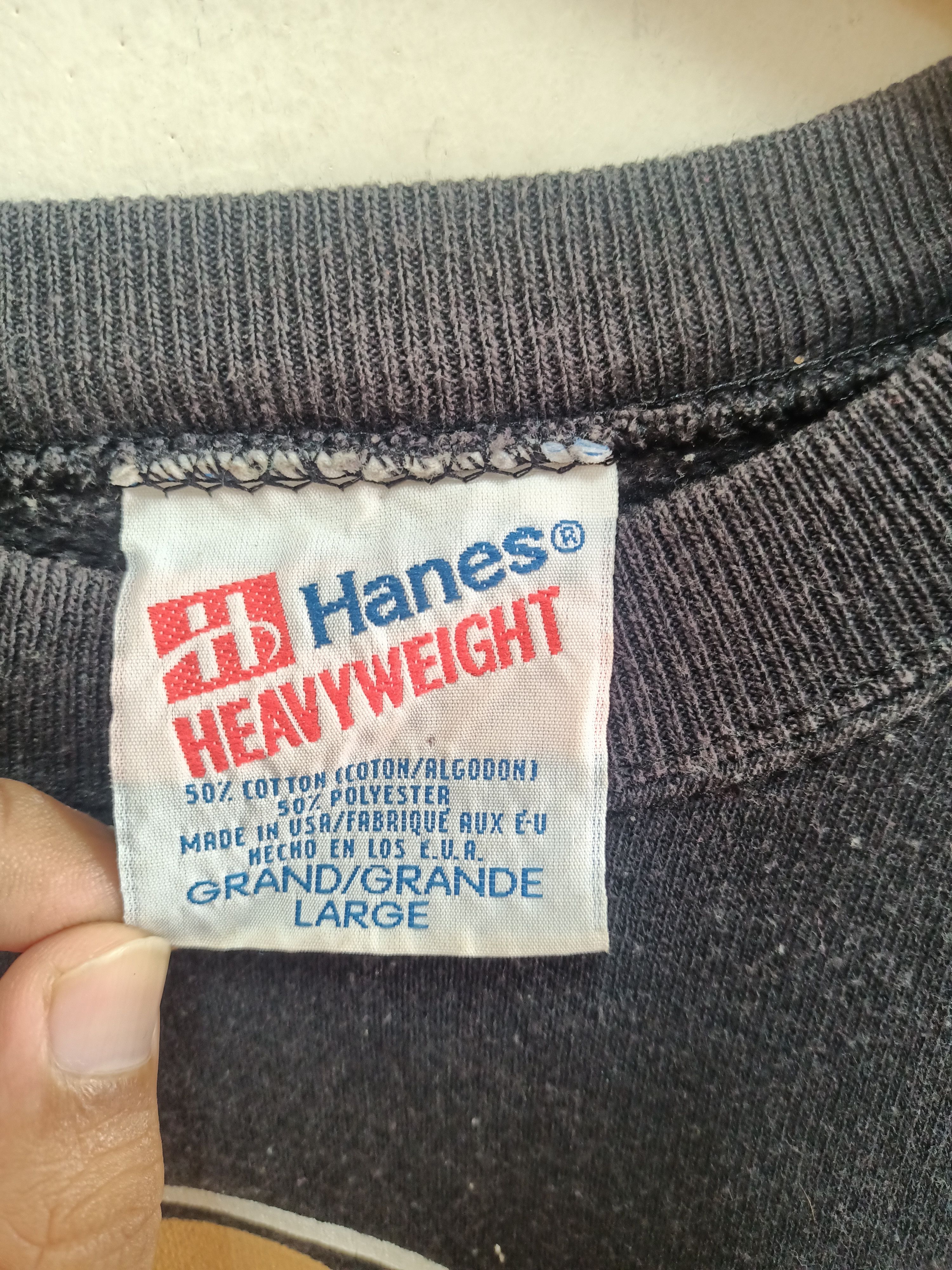 Hanes Vintage Mighty Mouse 1993 sweatshirt by Viacom International Size US L / EU 52-54 / 3 - 5 Thumbnail