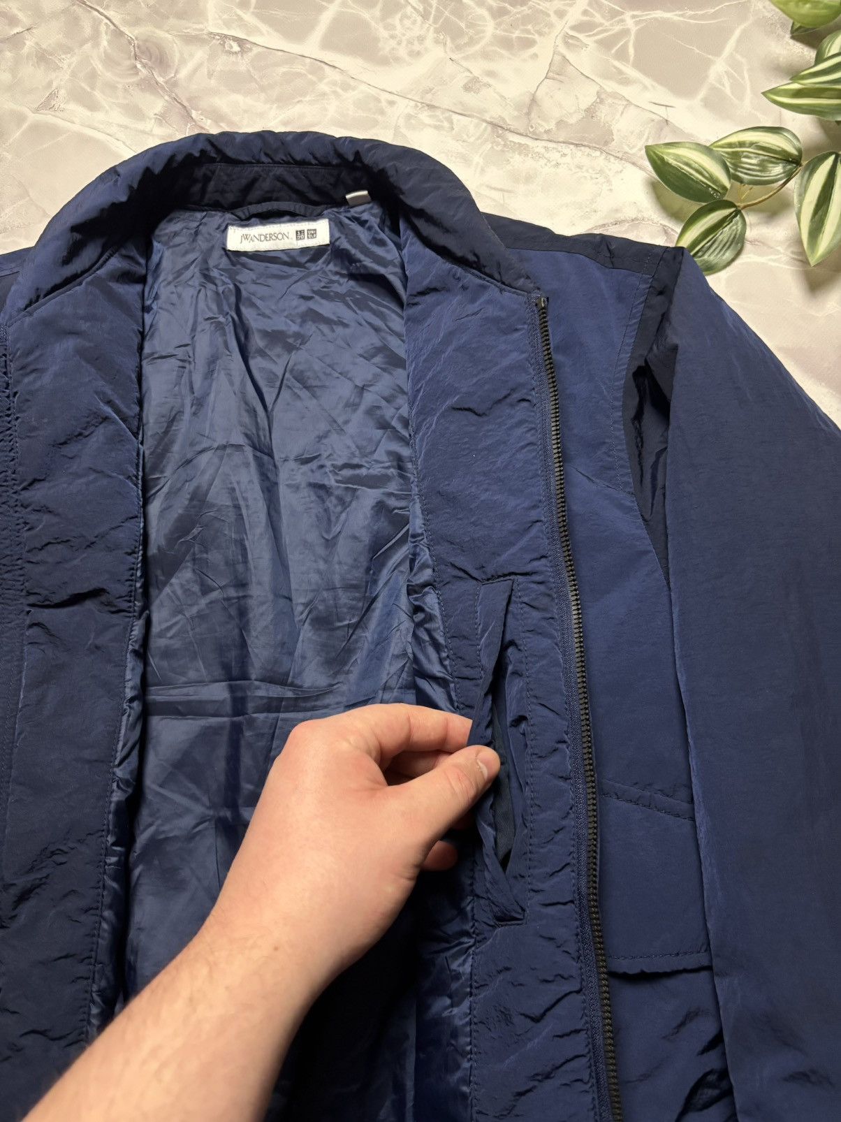 JW Anderson × Uniqlo JW ANDERSON x UNIQLO Nylon MA-2 Bomber Jacket Padded Mens XS Size US XS / EU 42 / 0 - 14 Thumbnail