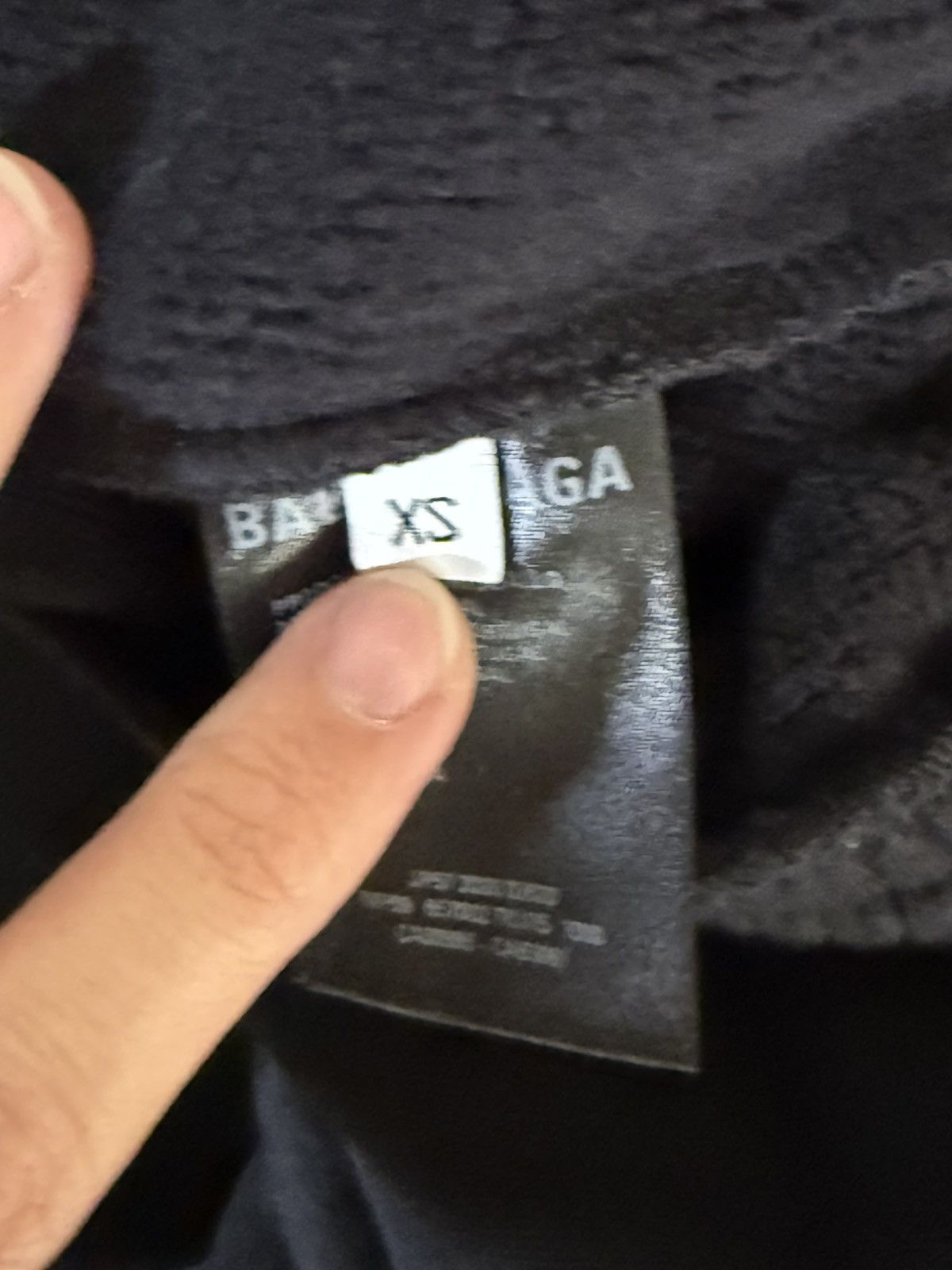 Balenciaga Met Gala Heavy Cotton Sweatpants Black Sz. XS Size US 32 / EU 48 - 7 Thumbnail