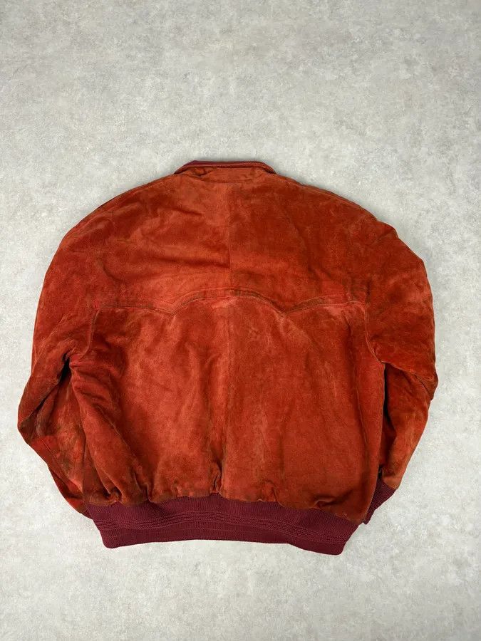 C.P. Company 1990s CP Company Red Suede Leather Jacket Size US M / EU 48-50 / 2 - 8 Thumbnail