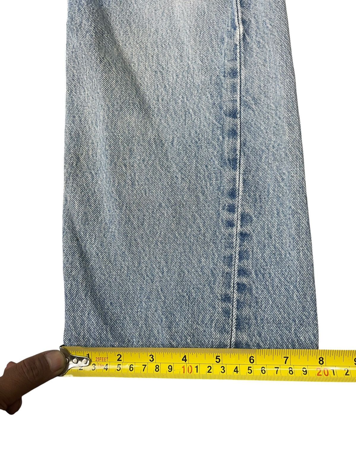 Levi's Vintage 80’s Levi’s 501 Jeans Distressed Streetwear Size US 33 - 12 Thumbnail