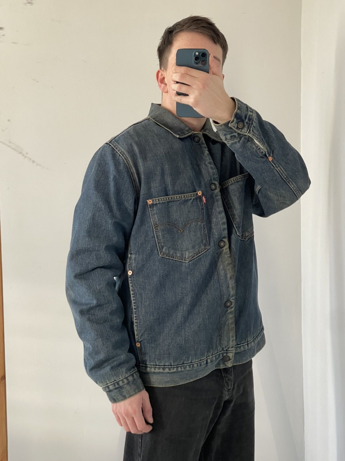 Levi's Vintage Levi's Fur Lined Denim Sherpa Trucker Jacket 71511 Size US L / EU 52-54 / 3 - 6 Thumbnail