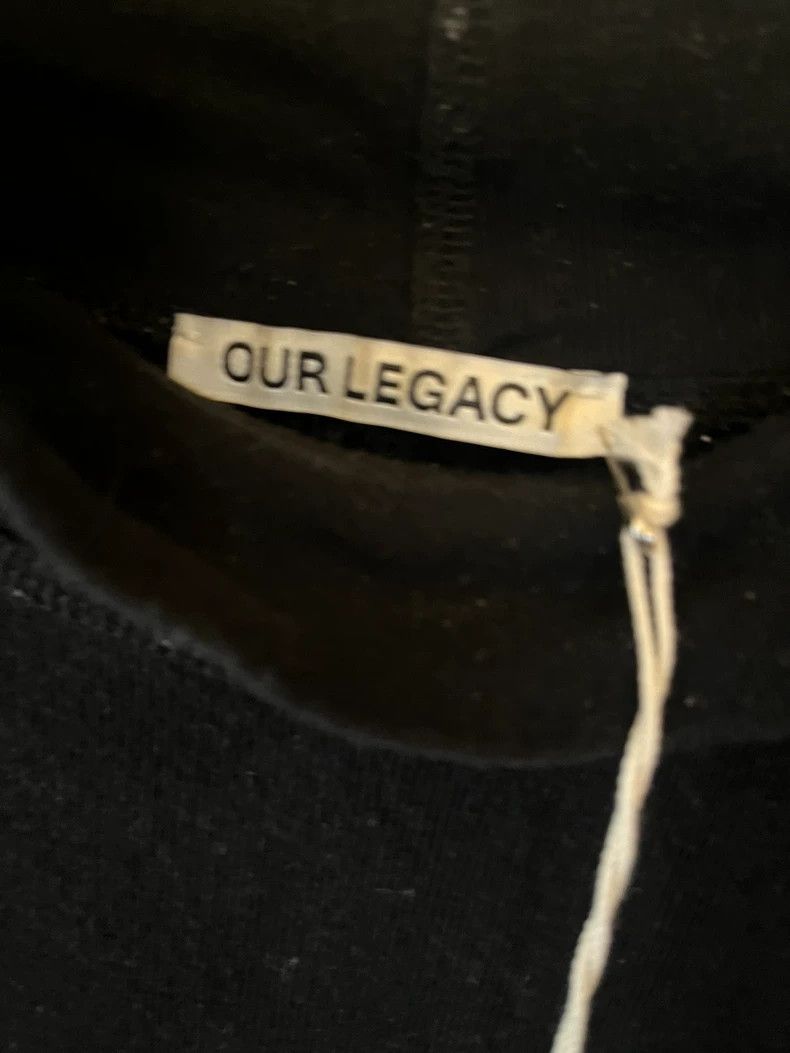 Our Legacy our legacy size 52 23aw bend tutleneck black bottom 2502-Ne Size US L / EU 52-54 / 3 - 3 Thumbnail