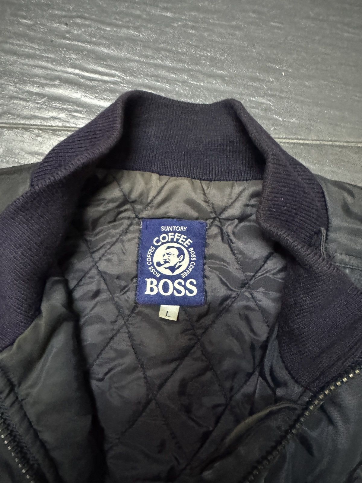 Vintage Vintage Suntory Boss bombet Jacket Size US L / EU 52-54 / 3 - 4 Thumbnail
