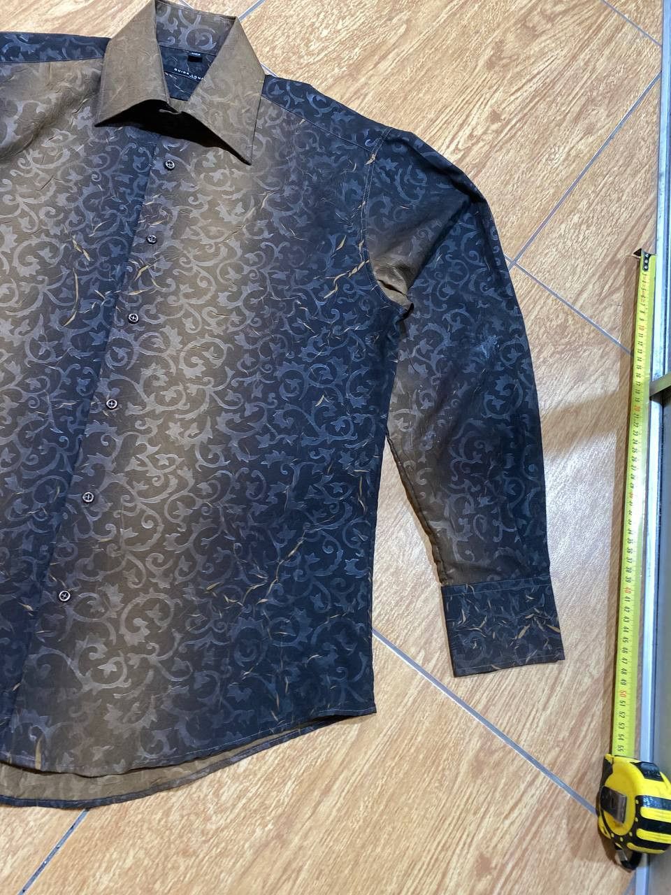 Guide Series Mens Guide London Detailed Long Sleeved Shirt Size US L / EU 52-54 / 3 - 15 Thumbnail