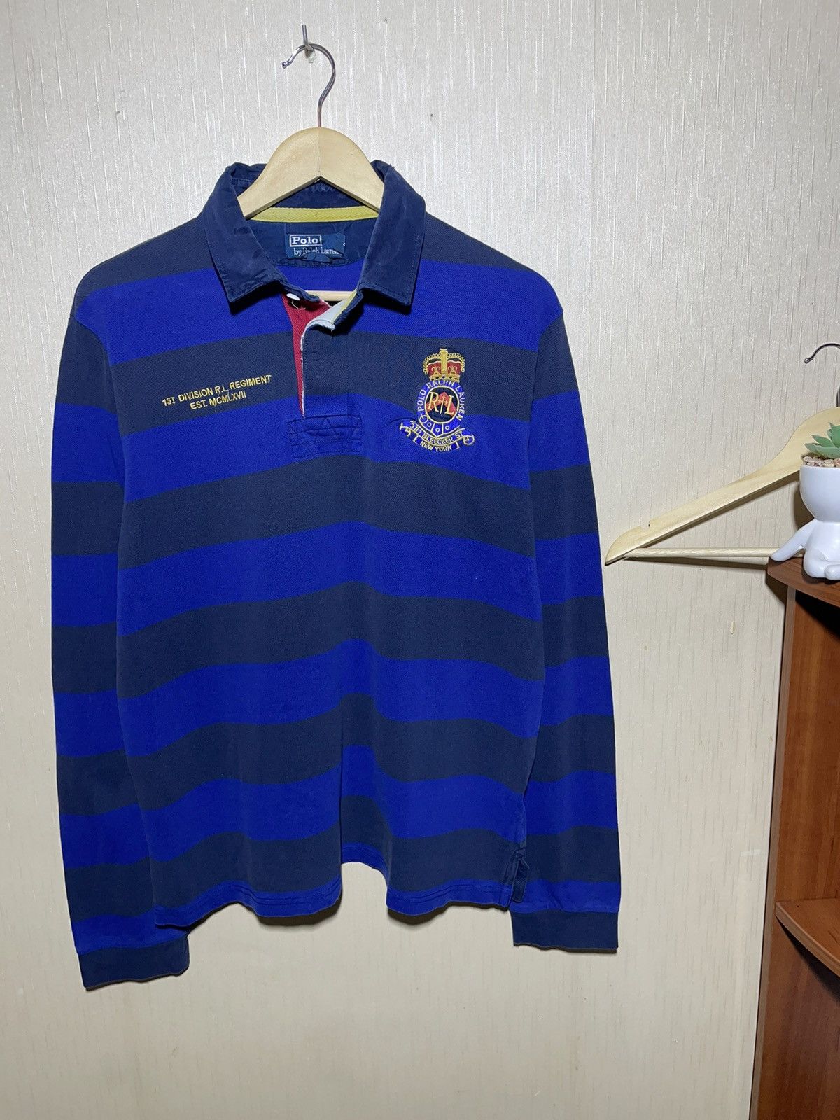 Polo Ralph Lauren × Vintage Polo Ralph Lauren vintage rugby jersey Size US XL / EU 56 / 4 - 1 Thumbnail