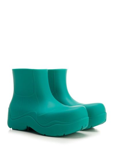 Bottega Veneta o1bcso1str0924 Biodegradable Rubber Ankle Boots in Green Size US 9 / EU 42 - 2 Thumbnail