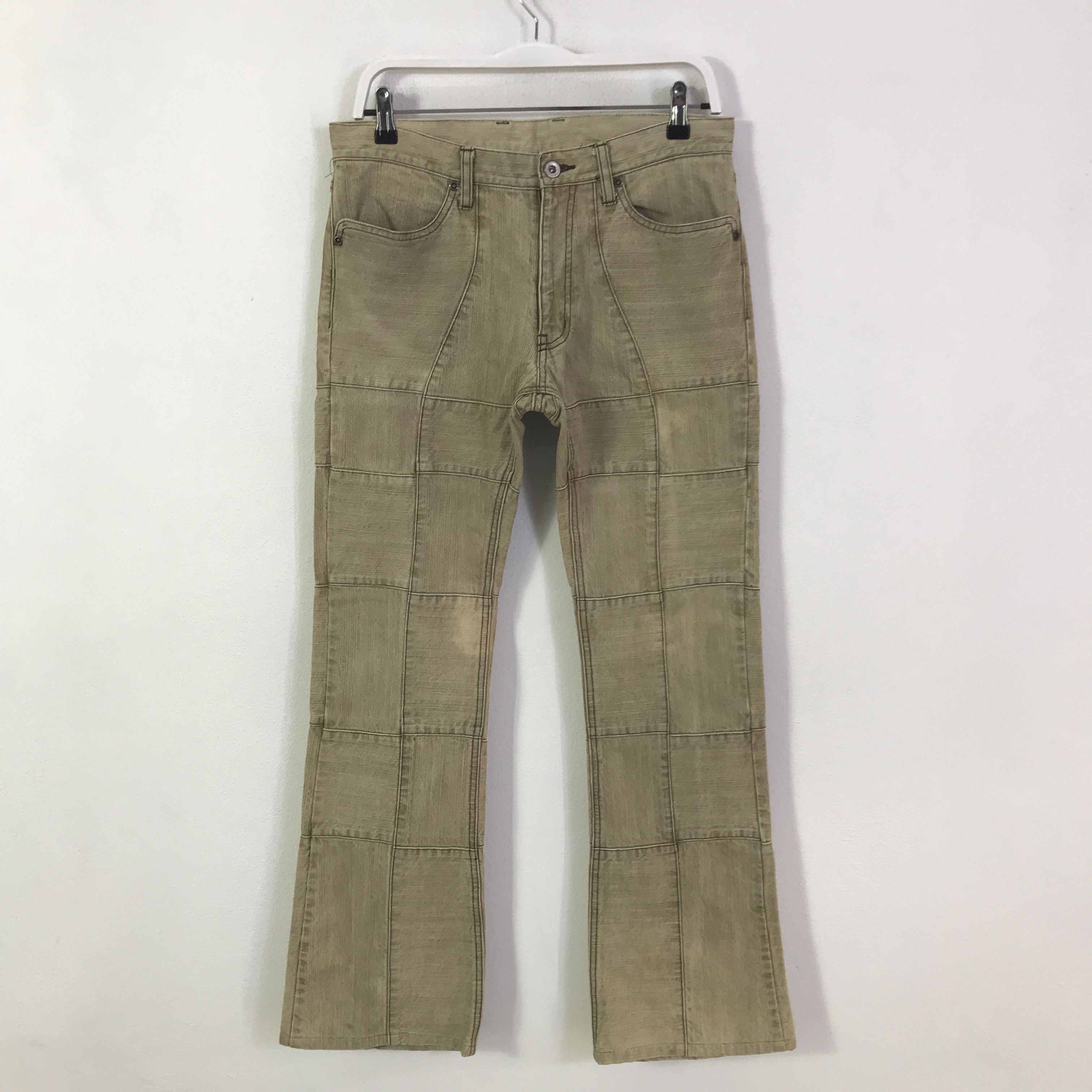 Japanese Brand rupert the difference patchword design pants jeans K118B24 Size US 30 / EU 46 - 1 Thumbnail