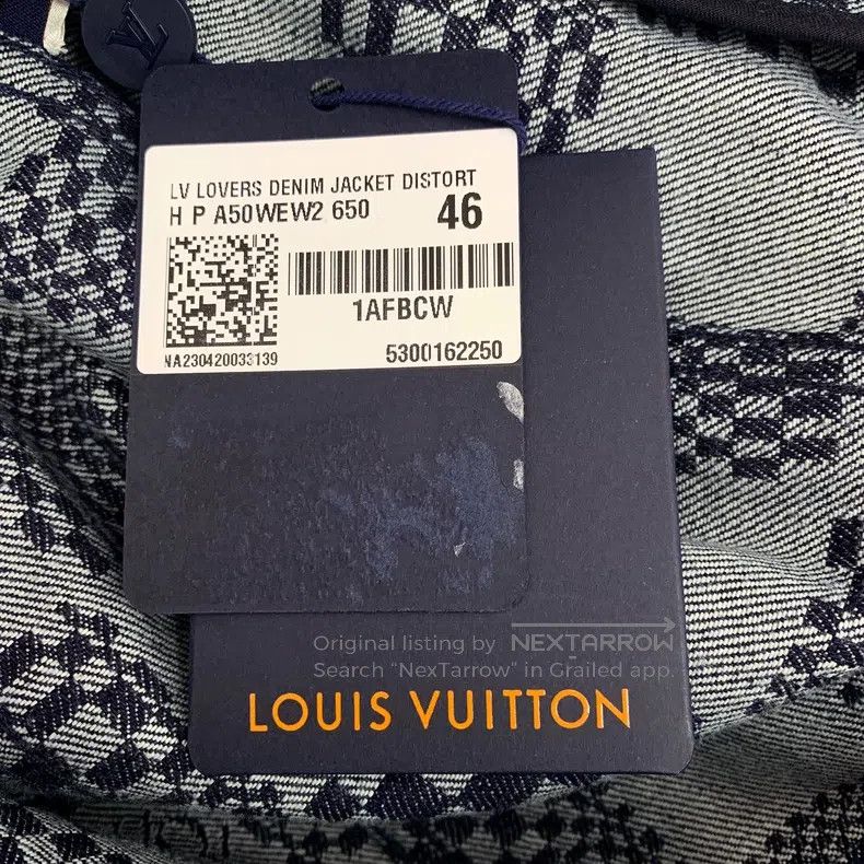 Louis Vuitton Louis Vuitton 23 Dark Blue Checker Cotton Lapel Single Bre Size US S / EU 44-46 / 1 - 8 Thumbnail