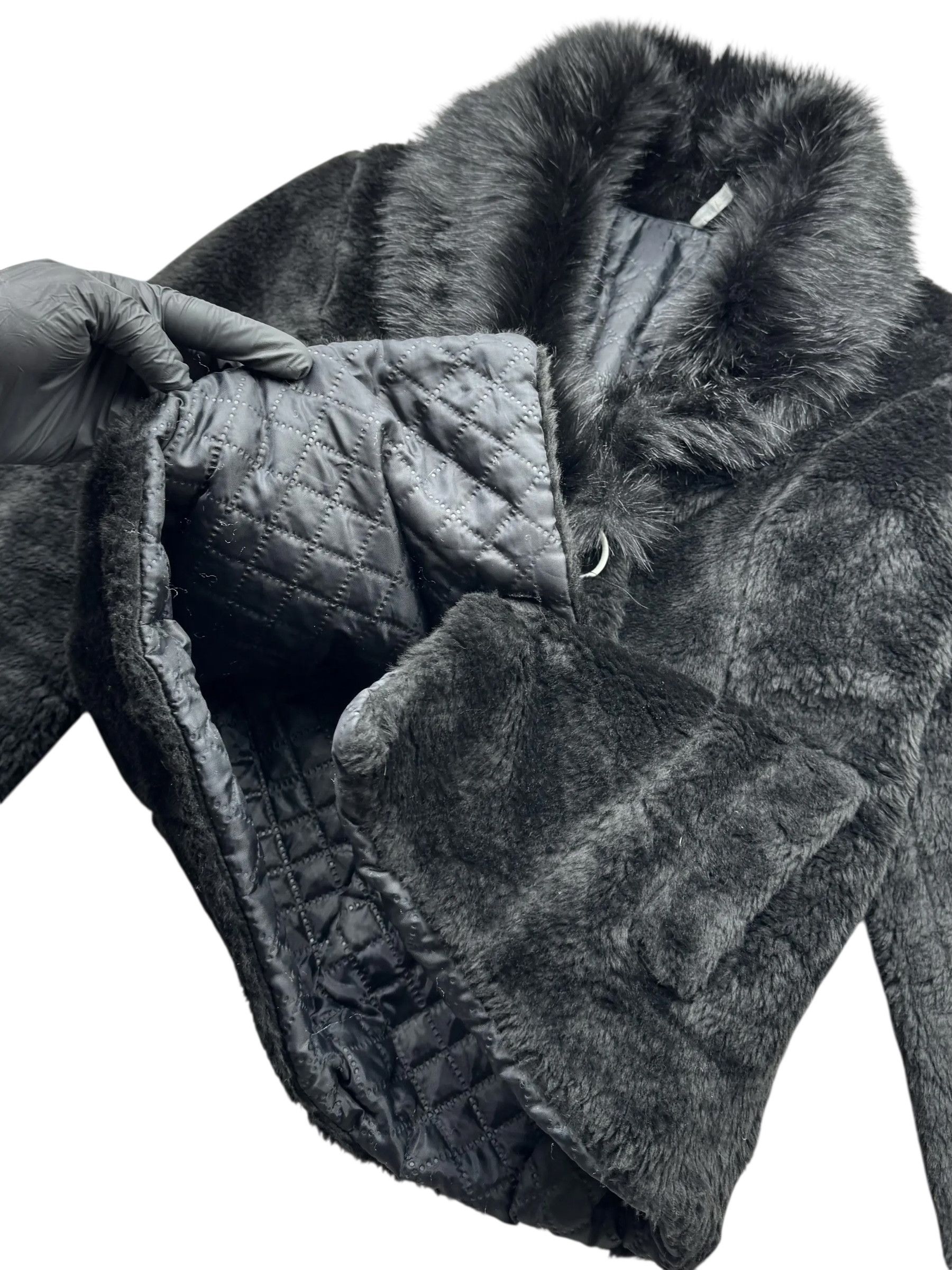 Vintage Y2K Faux Fur Jacket(V22) Size S / US 4 / IT 40 - 4 Thumbnail