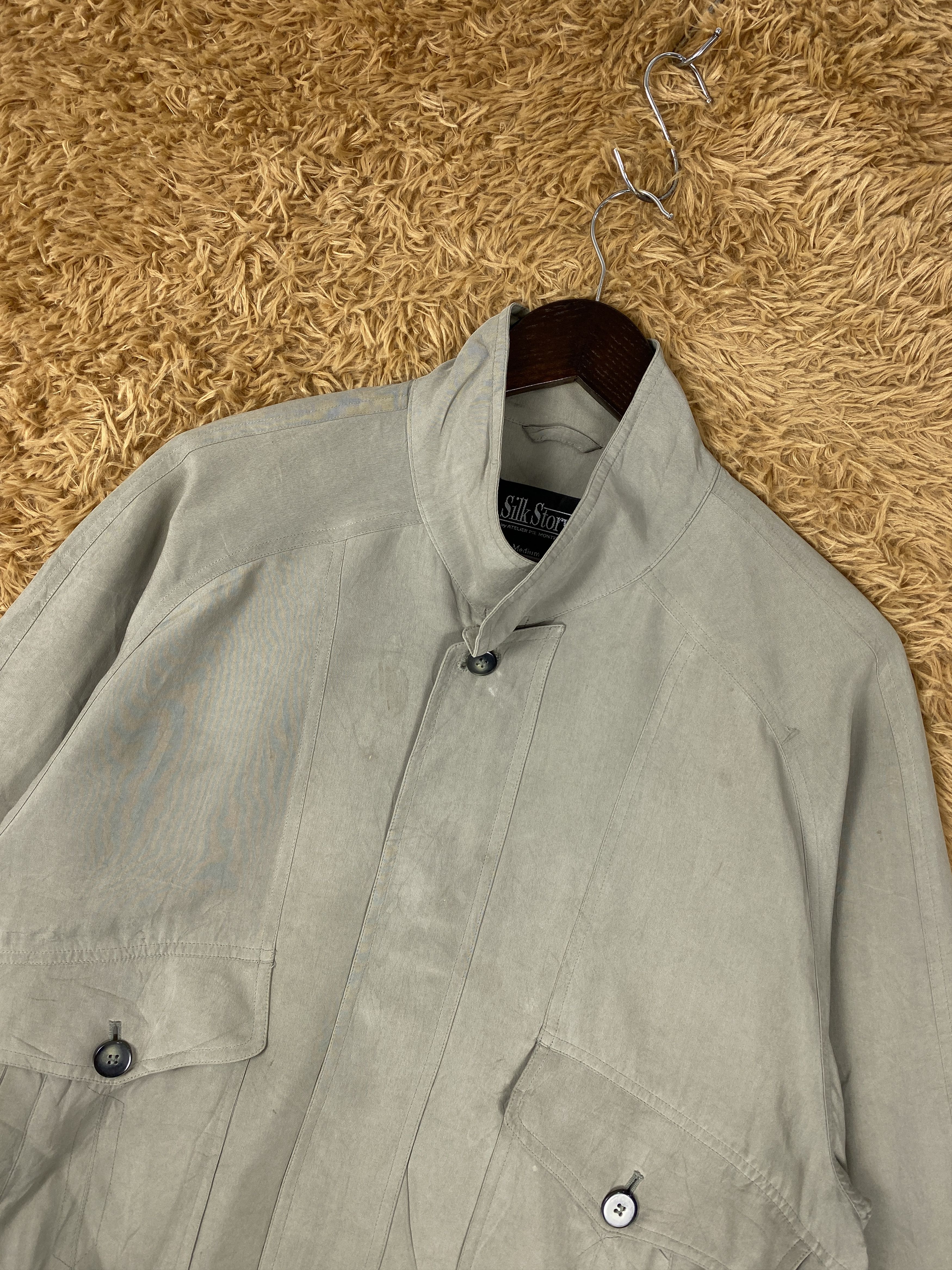 Japanese Brand Vintage Silk Story Jacket 90s Style J2148 Size US S / EU 44-46 / 1 - 2 Thumbnail