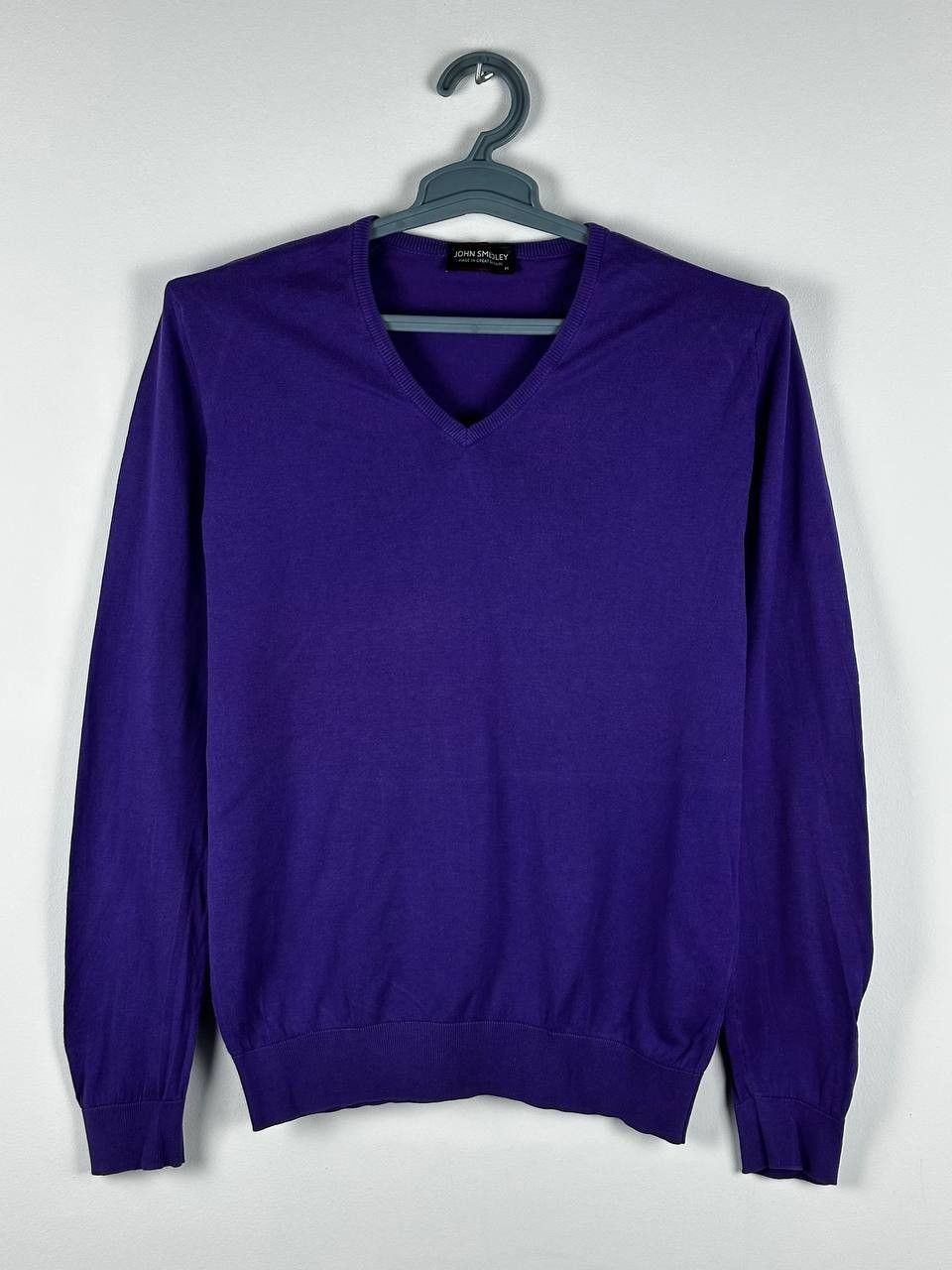 John Smedley John Smedley Sea Island Cotton Sweater V Neck England Size US M / EU 48-50 / 2 - 1 Thumbnail