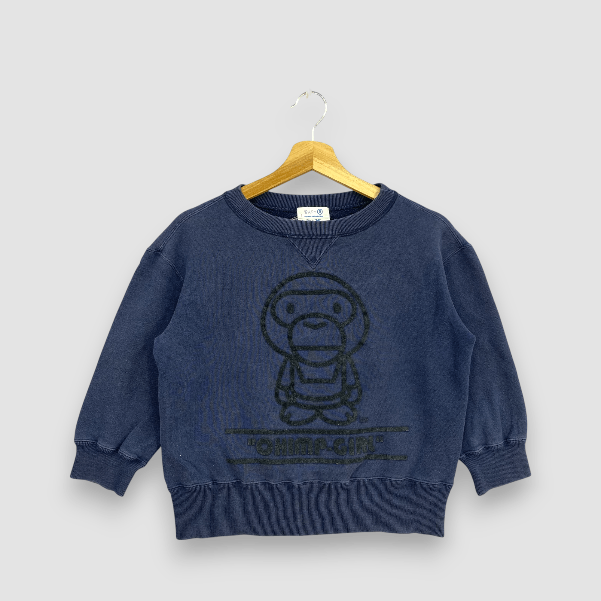 Bape × Vintage Vintage Y2K Bape A Bathing Ape Baby Milo Knit