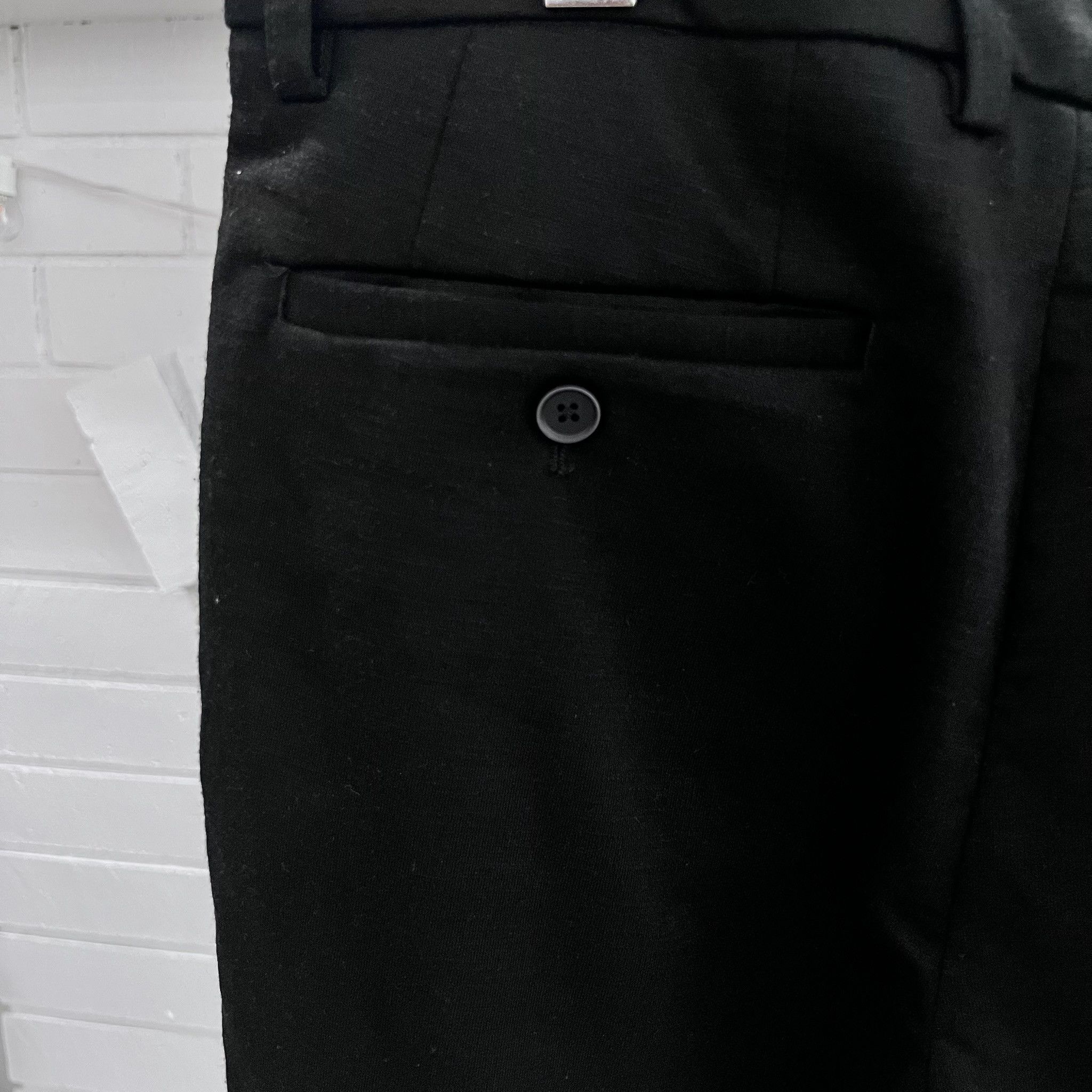 Other WestZeroOne Black Soft Edmunds Short Dress Pants Size US 32 / EU 48 - 4 Thumbnail