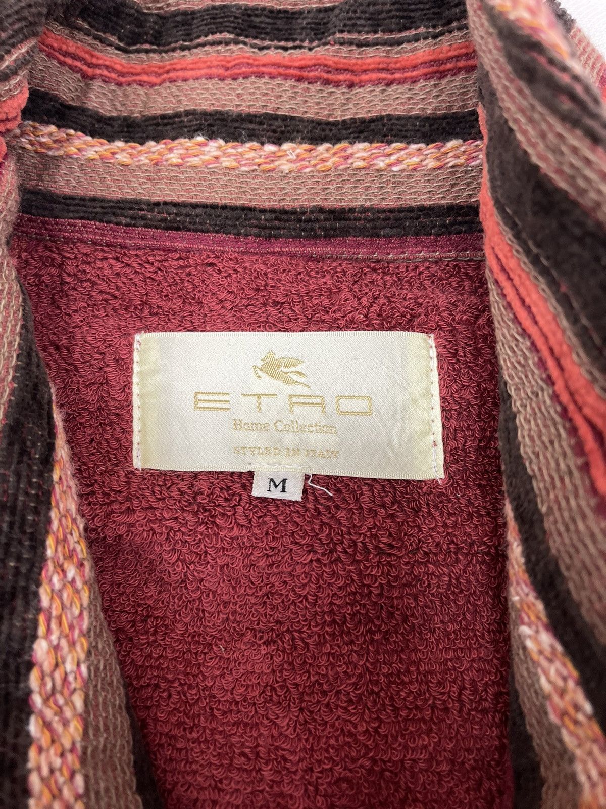 Etro ETRO HOME Cotton Bathrobe #1875/08 Size M / US 6-8 / IT 42-44 - 7 Thumbnail