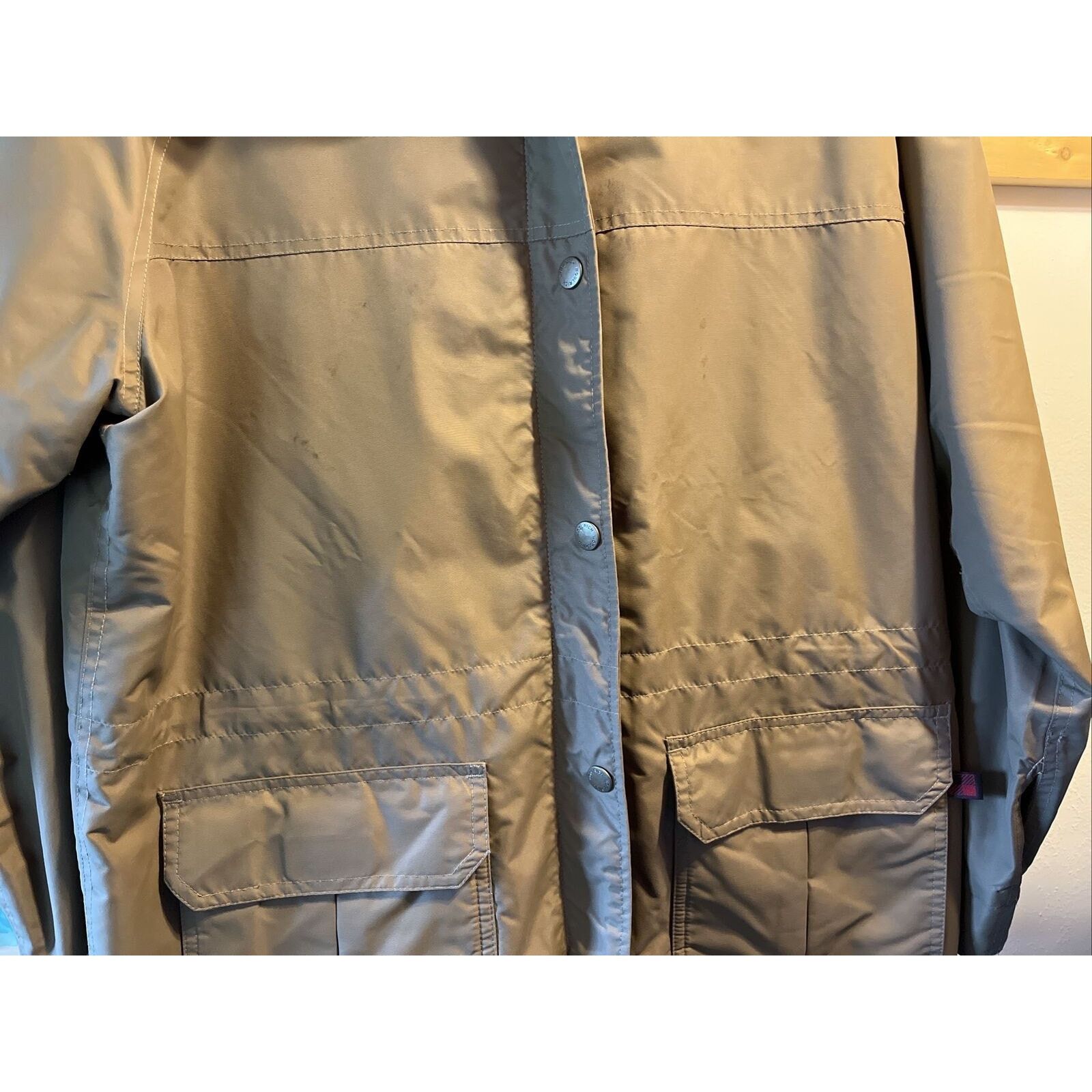 Woolrich Woolen Mills Woolrich Women L Brown Long Sleeve Full Zip Wool Line Jacket Size L / US 10 / IT 46 - 12 Thumbnail