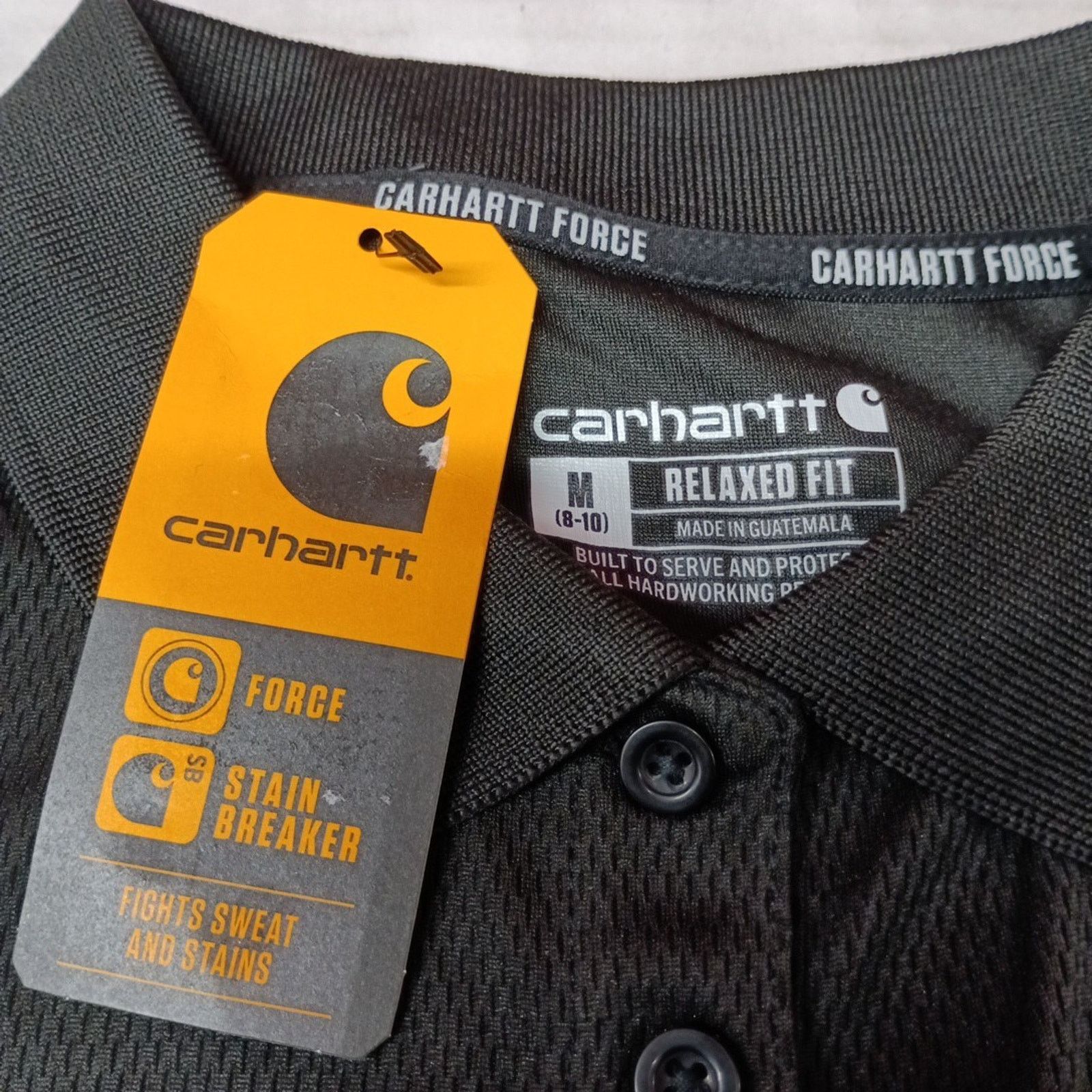 Carhartt Carhartt Force Women's Relaxed Fit Pocket Polo Shirt Size M Size M / US 6-8 / IT 42-44 - 3 Thumbnail