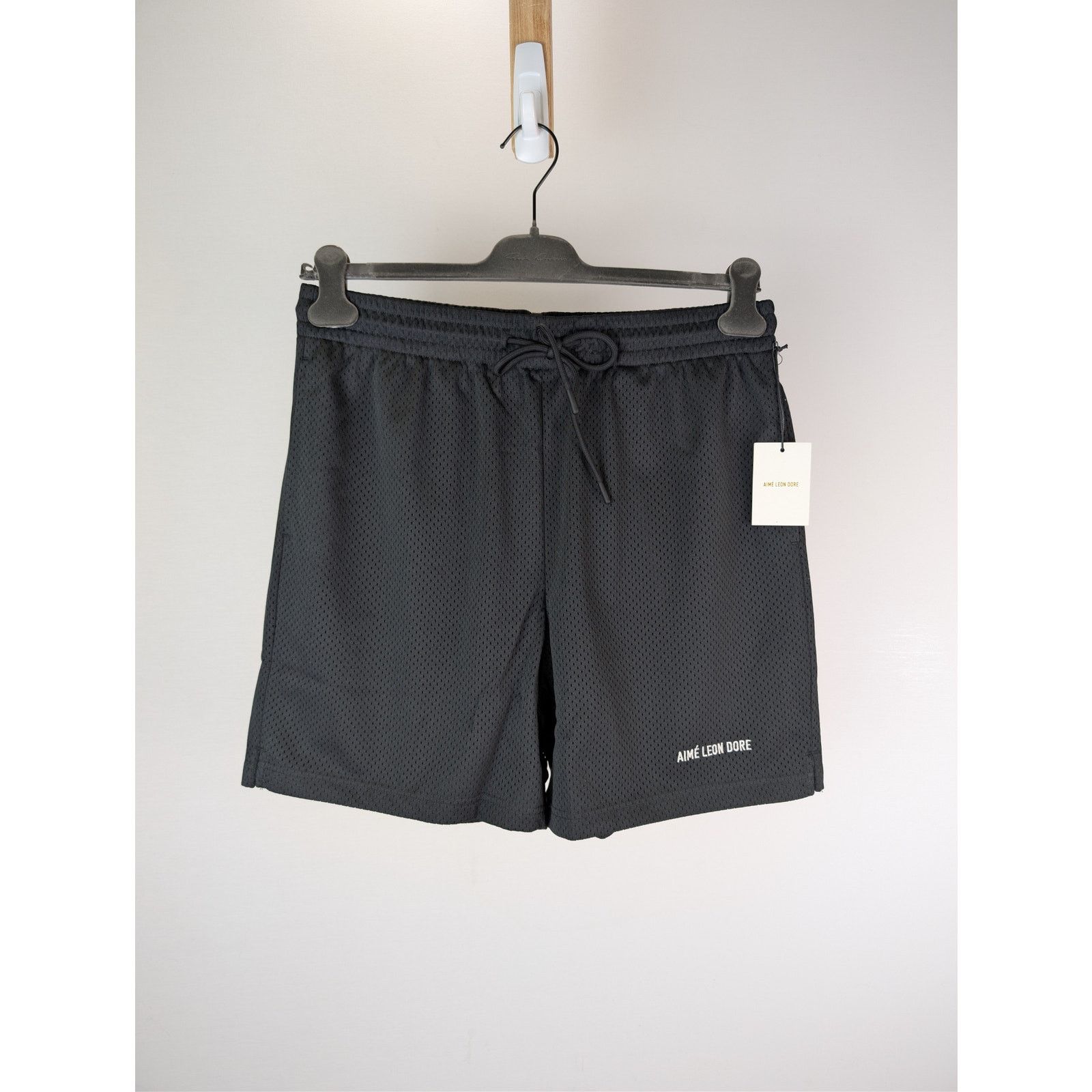 Aime Leon Dore ALD Aimé Sport Logo Nylon Short Large Black