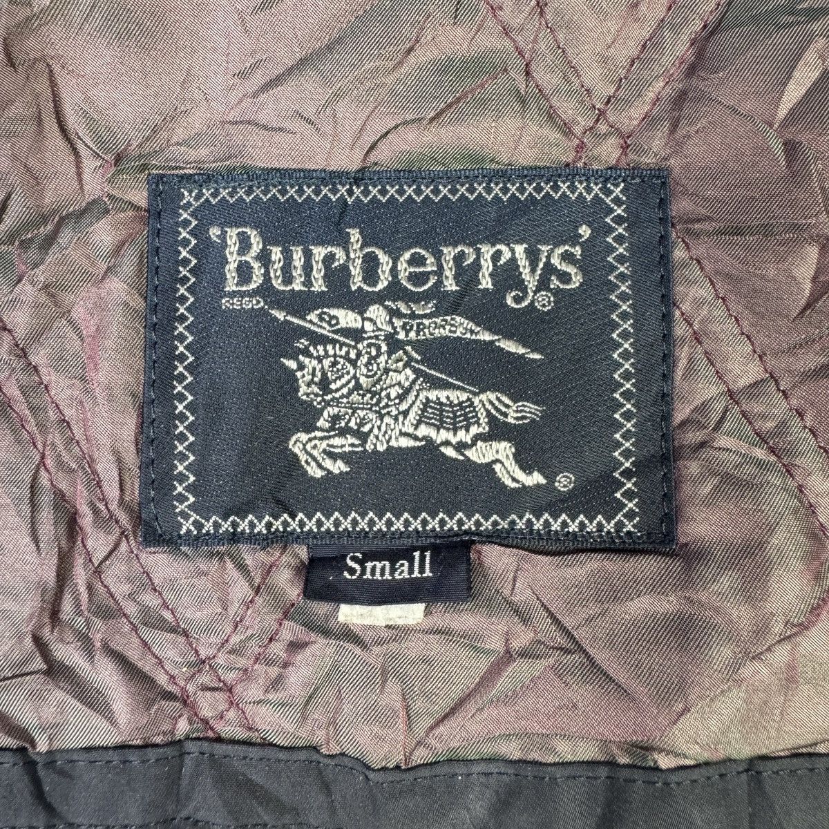 Burberry Vintage Burberrys Quilted Lining Jacket Size US S / EU 44-46 / 1 - 9 Thumbnail