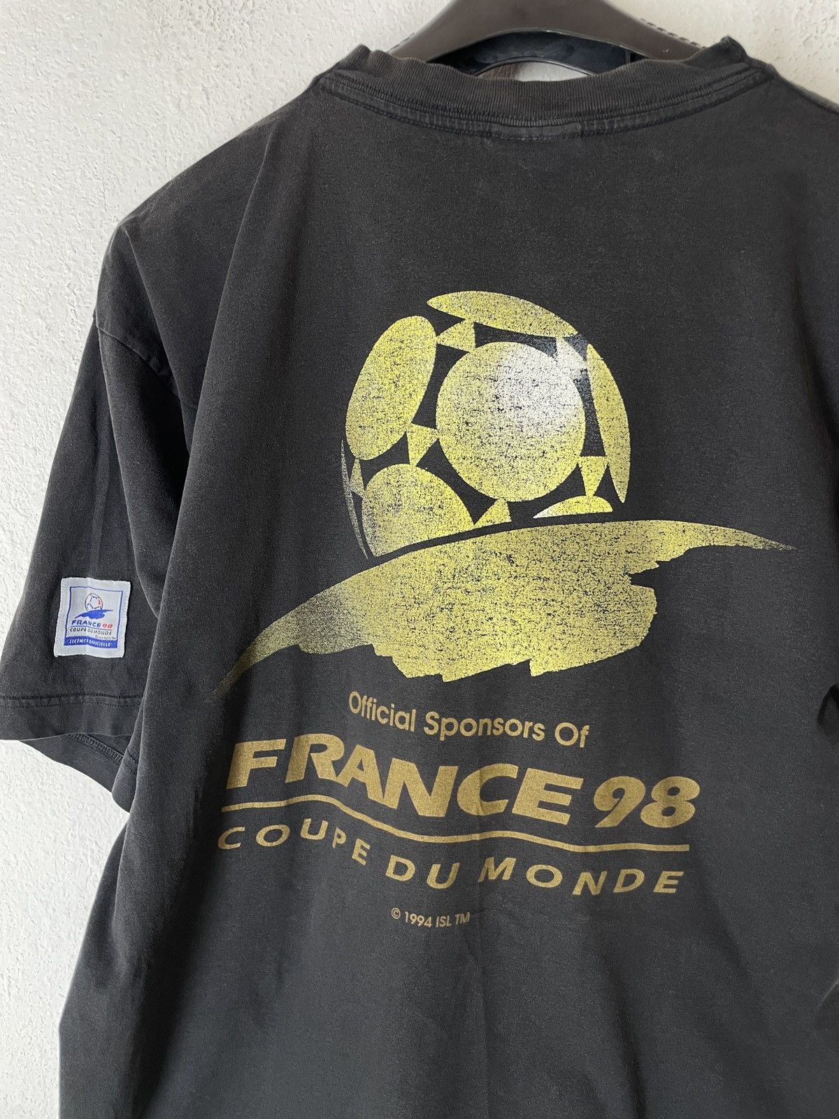 Adidas Vintage 1994 Adidas Fifa world cup France 98 tee t shirt Size US XL / EU 56 / 4 - 13 Thumbnail