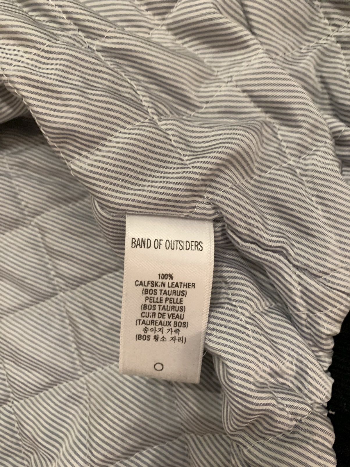 Band Of Outsiders Band of Outsiders leather hooded jacket Size US M / EU 48-50 / 2 - 7 Thumbnail