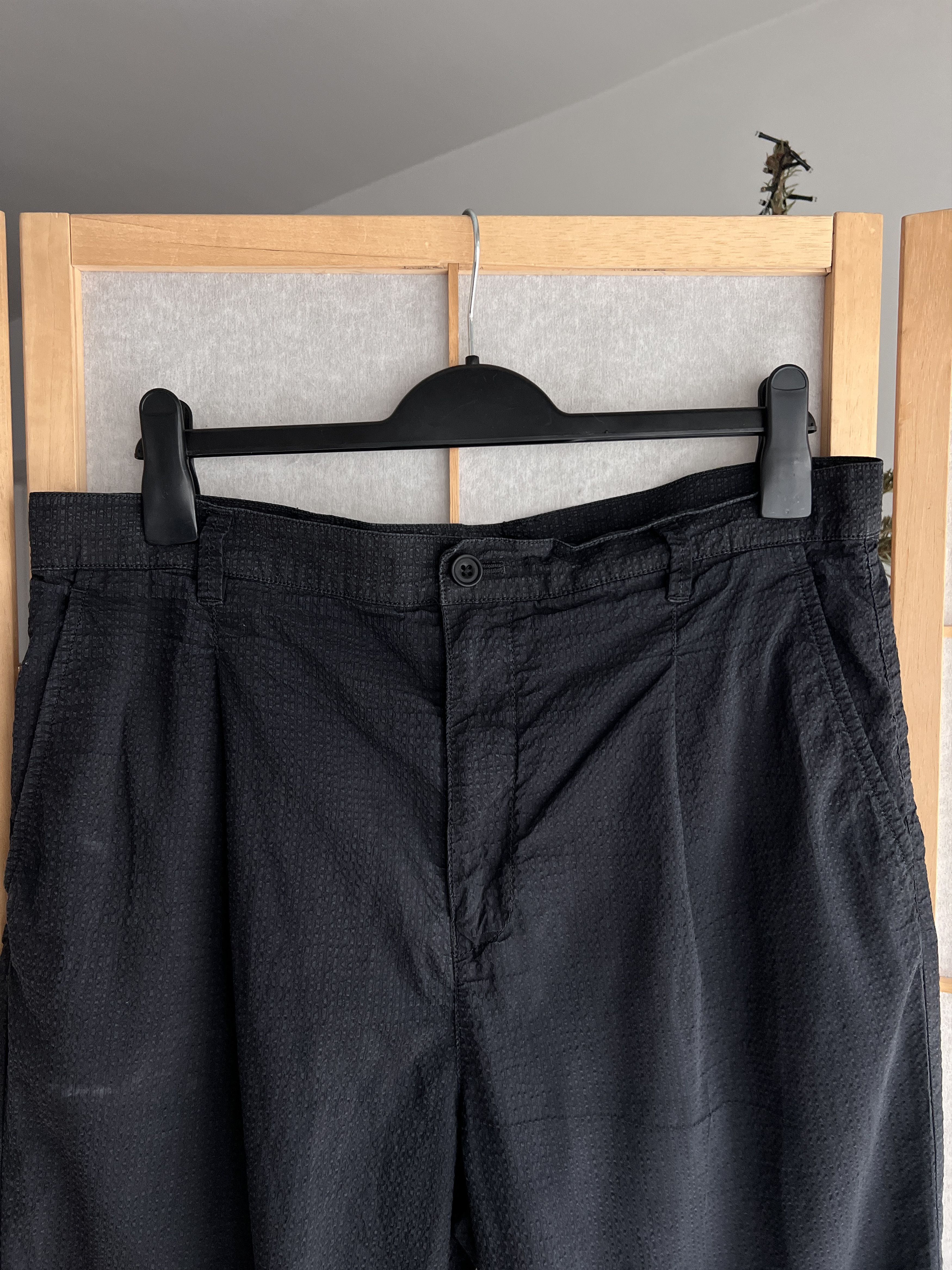 Helmut Lang Rare! Helmut Lang structure cropped pants faded distressed L Size US 34 / EU 50 - 12 Thumbnail