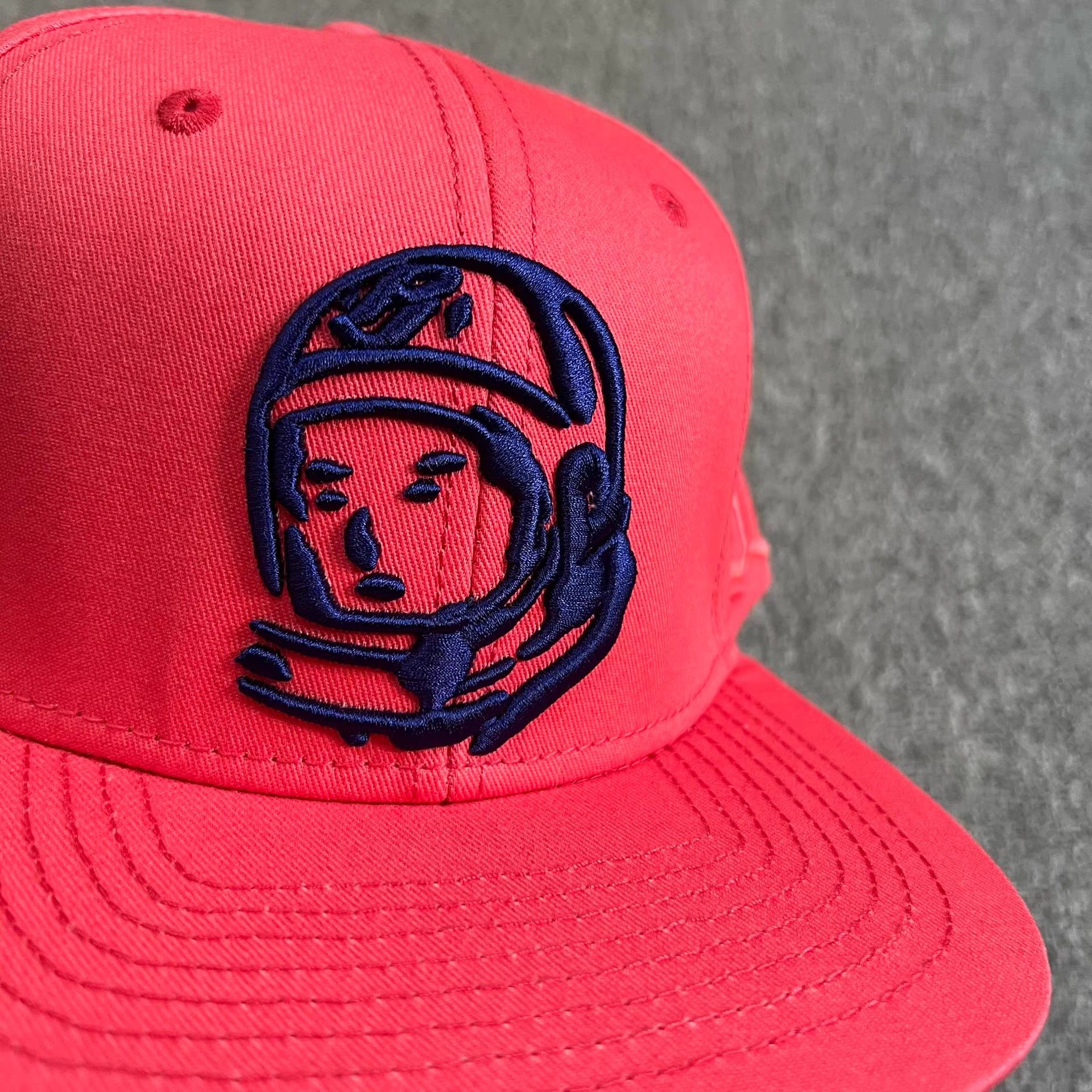 Billionaire Boys Club BBCClassicEmbroideredAstronautHeadFlatBrimBaseballSunHat Q7 Size ONE SIZE - 2 Thumbnail
