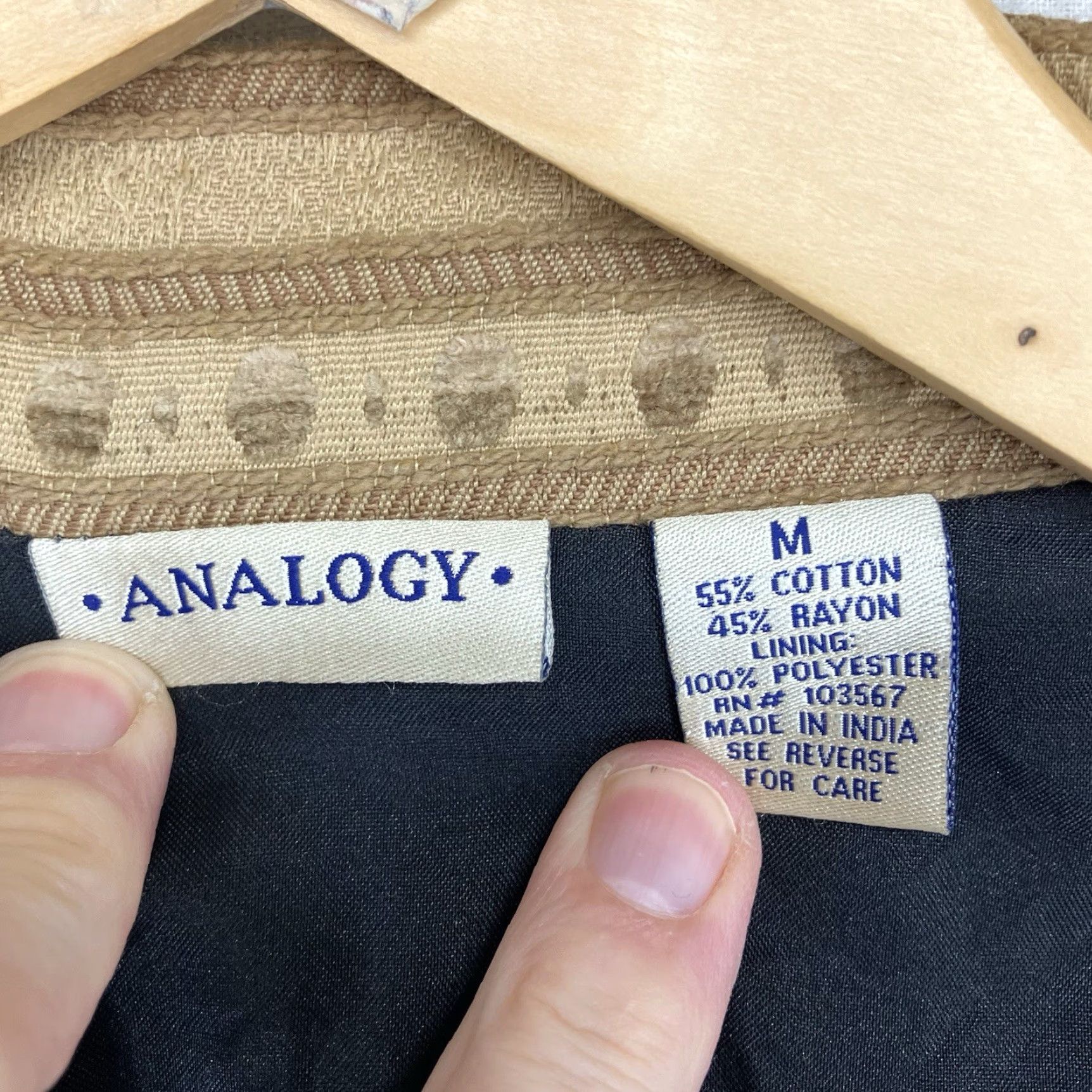 Vintage VINTAGE Analogy Blazer Shirt? Size M / US 6-8 / IT 42-44 - 4 Thumbnail