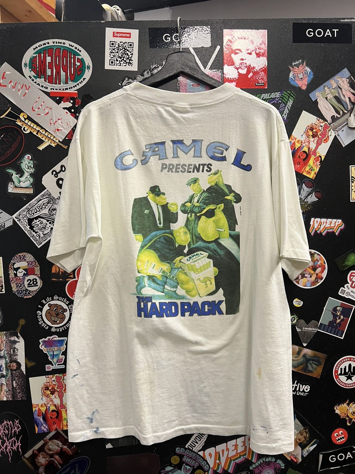 Camel × Vintage Vintage Camel Hard Pack Shirt Size US XL / EU 56 / 4 - 2 Thumbnail