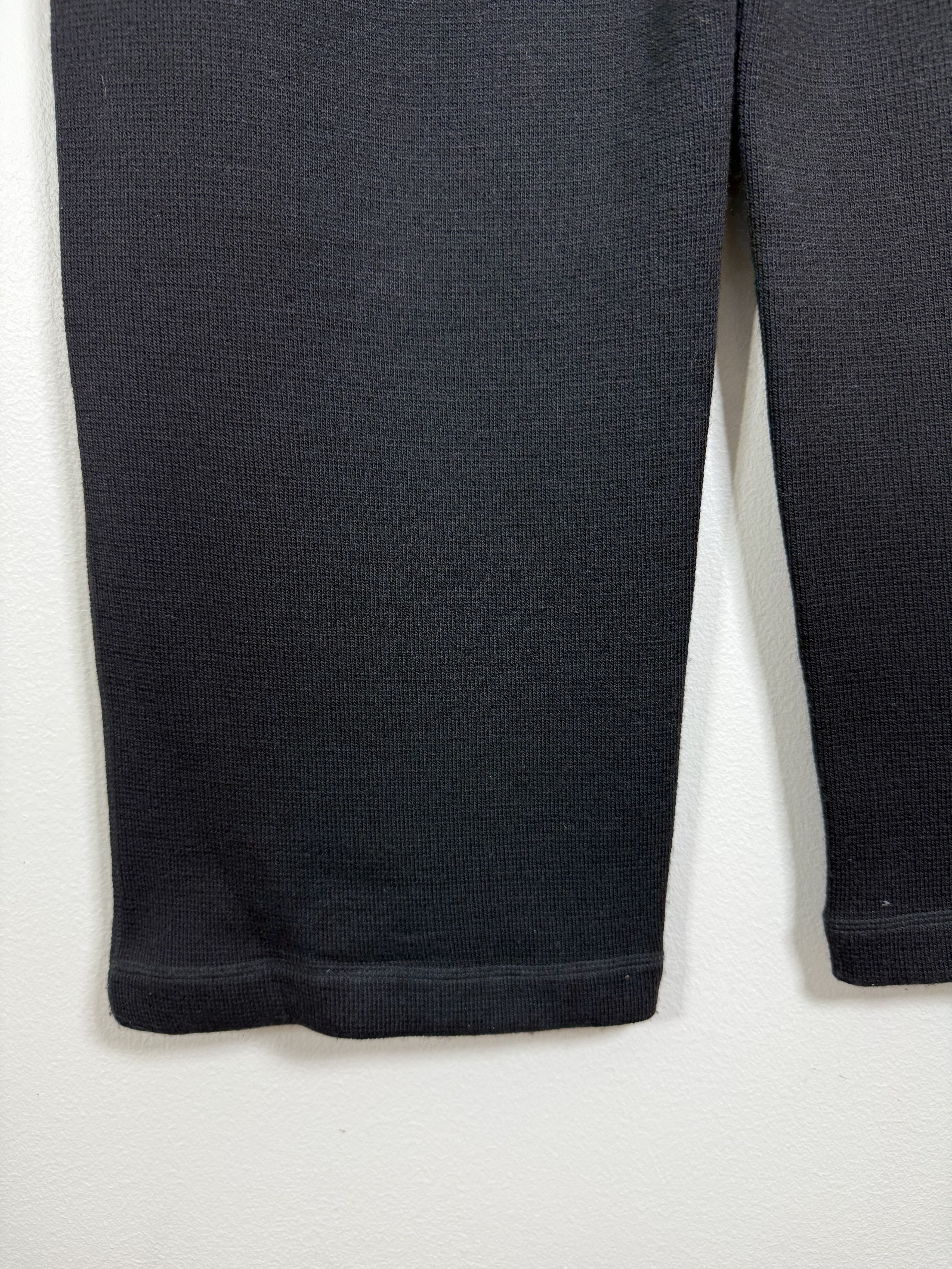 Our Legacy Black "Reduced" Knit Trouser / Sweatpants Size US 30 / EU 46 - 3 Thumbnail