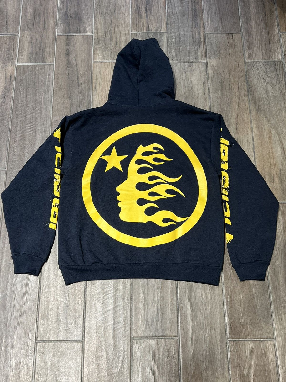 HELLSTAR HELLSTAR “SPEED” HOODIE - SIZE SMALL - (NAVY) | Grailed